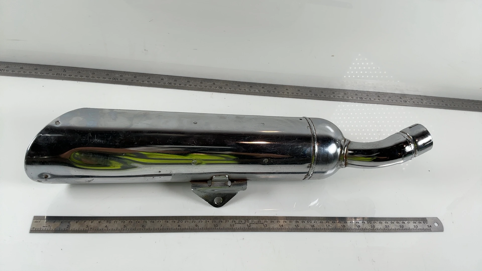 Kawasaki Eliminator ZL600 ZL 600 600cc Exhaust Muffler 1986-1994 OEM 18002-1715 - Image 3