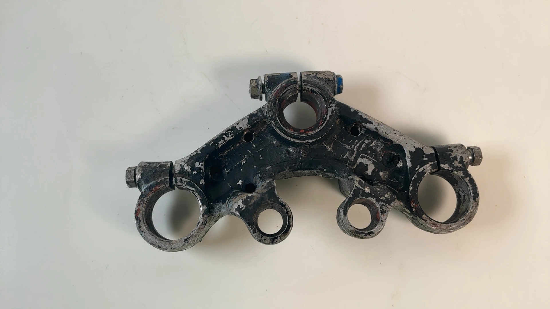 Kawasaki KE125 KE 125 125cc Upper Fork Yoke Bridge 1976-1985 OEM 44039-069 LI1 - Image 2