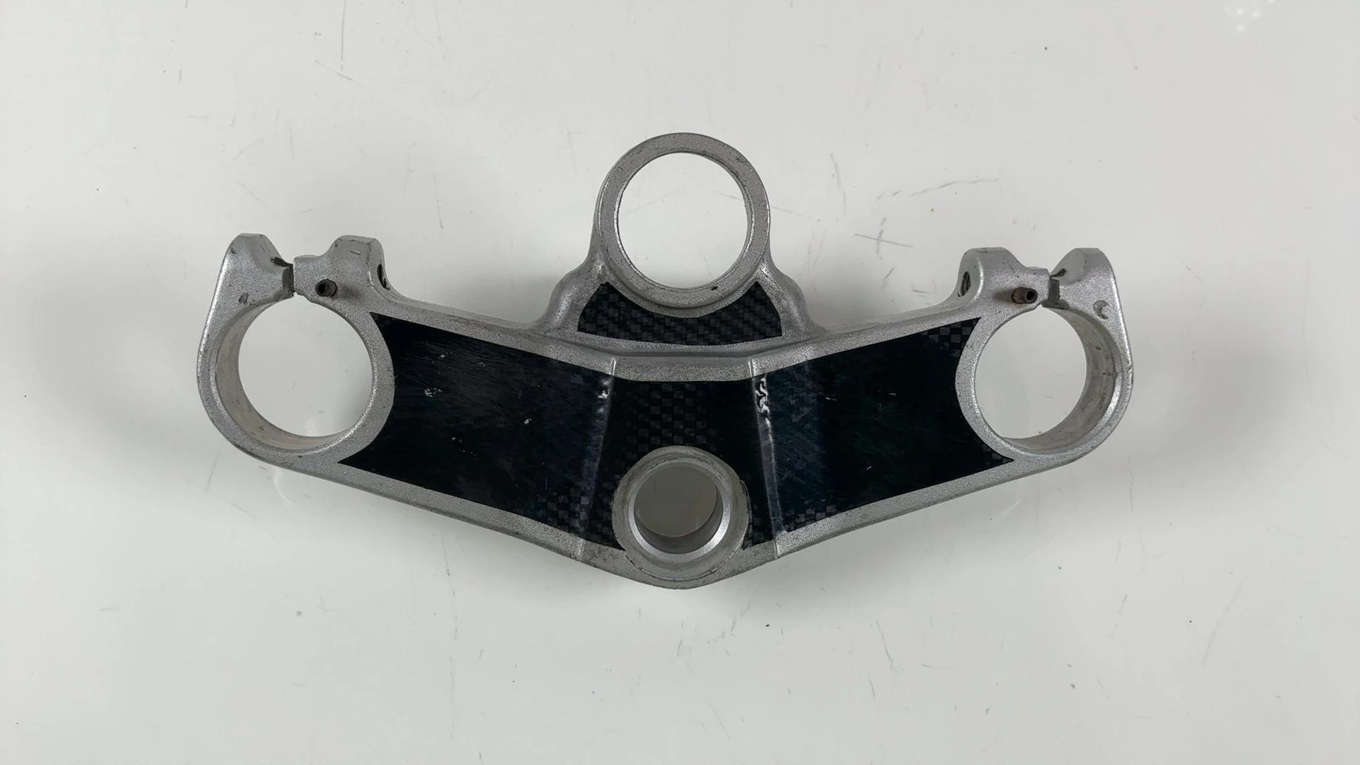 Yamaha FZR600 FZR600R 600cc Upper Fork Bridge Yoke 1989-1993 OEM 3HE-23435-00-00 - Image 6
