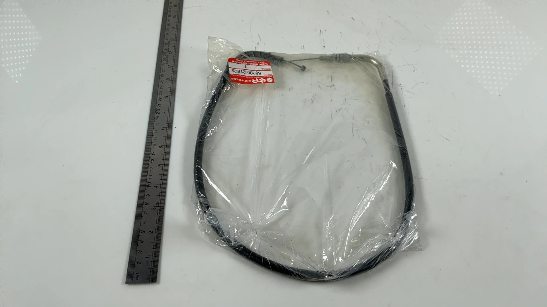 Suzuki RF600R RF600RU GN76B 600cc Throttle Cable No.2 1994-1996 OEM 58300-21E22 - Image 4