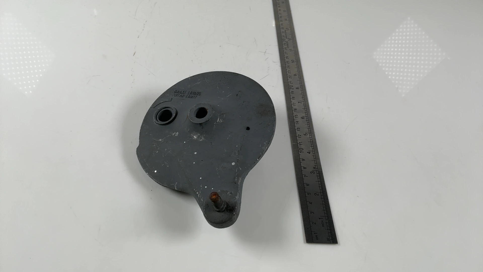 Suzuki JR80 JR 80 DS80 Rear Brake Plate Panel Backing Hub 2001-04 64210-46024 - Image 3
