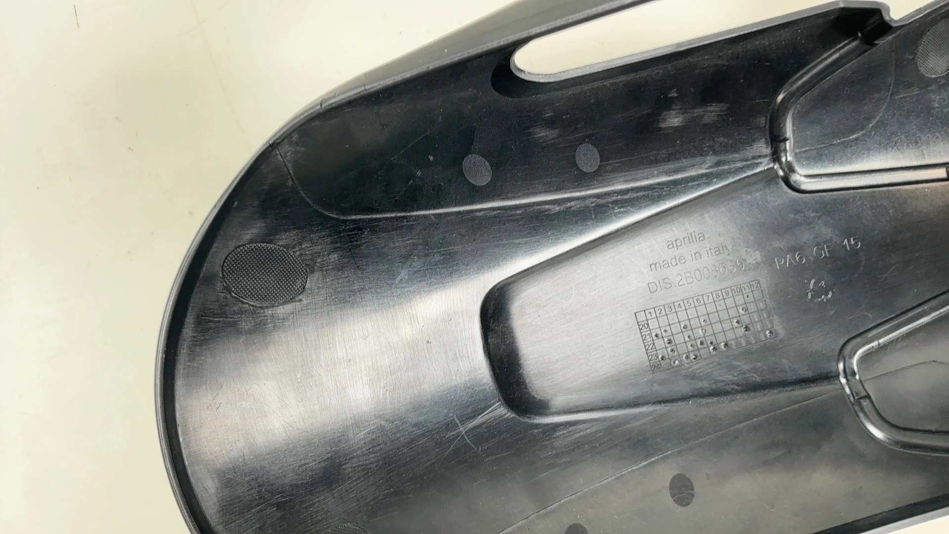 Aprilia RSV4 Tuono 1100 RS Tuono 660 Front Mudguard Fender 2020-26 OEM 2B008635 - Image 8