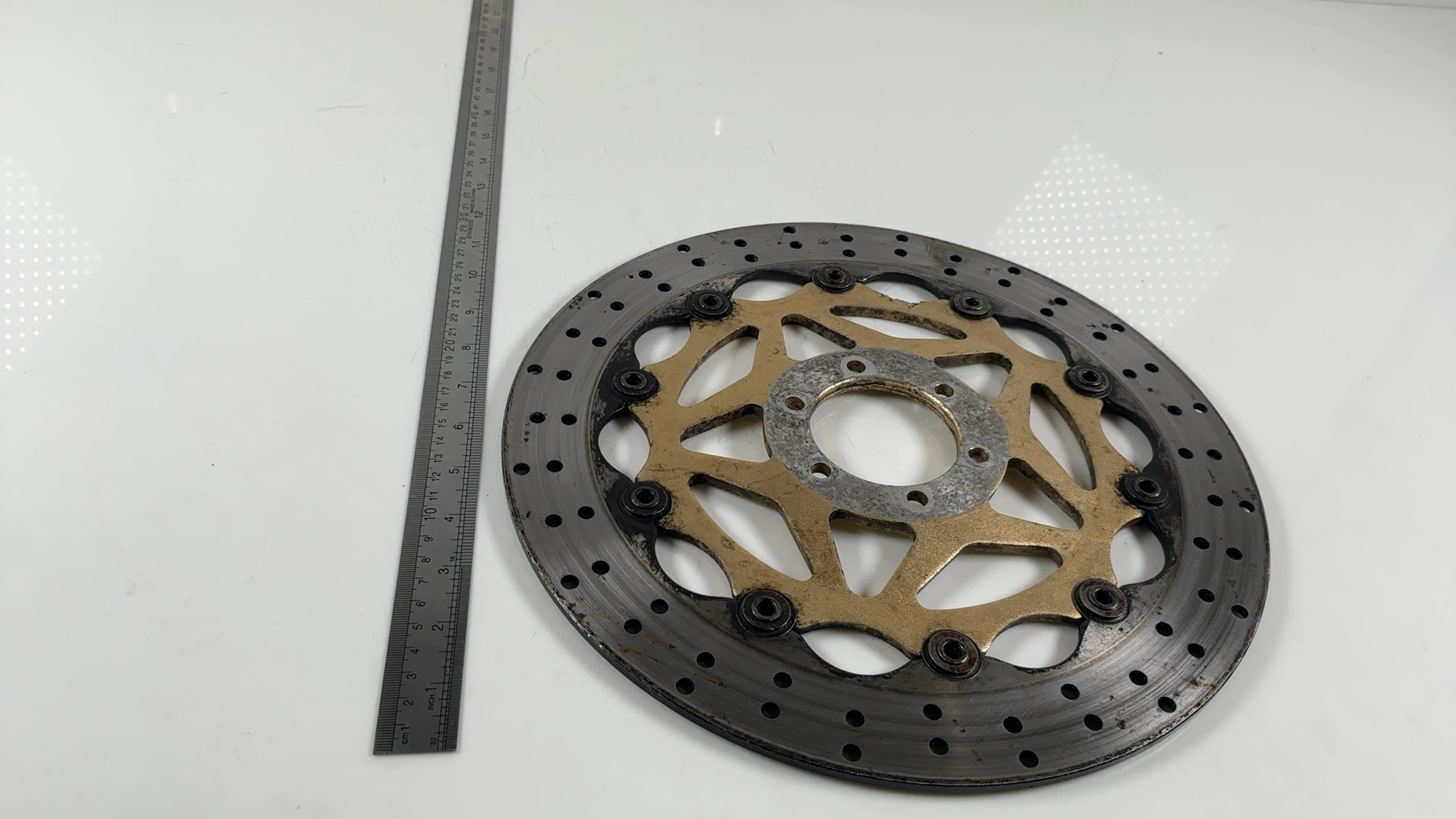 Yamaha TDR250 2YK 250cc Front Brake Disc Rotor 1988-1993 OEM 1KT-25830-01 - Image 4