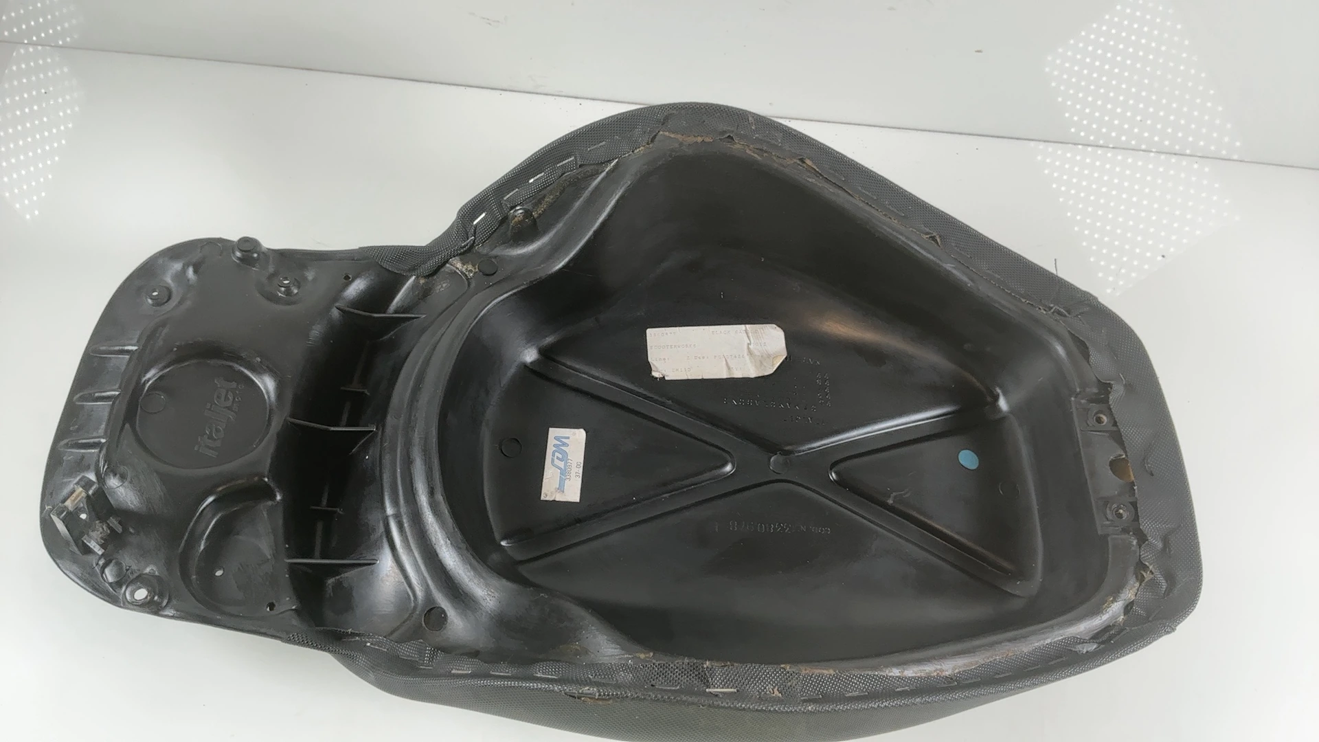 Italjet Formula 50 125 Scooter Seat Saddle Unit 1993-2001 OEM 3380871 - Image 7