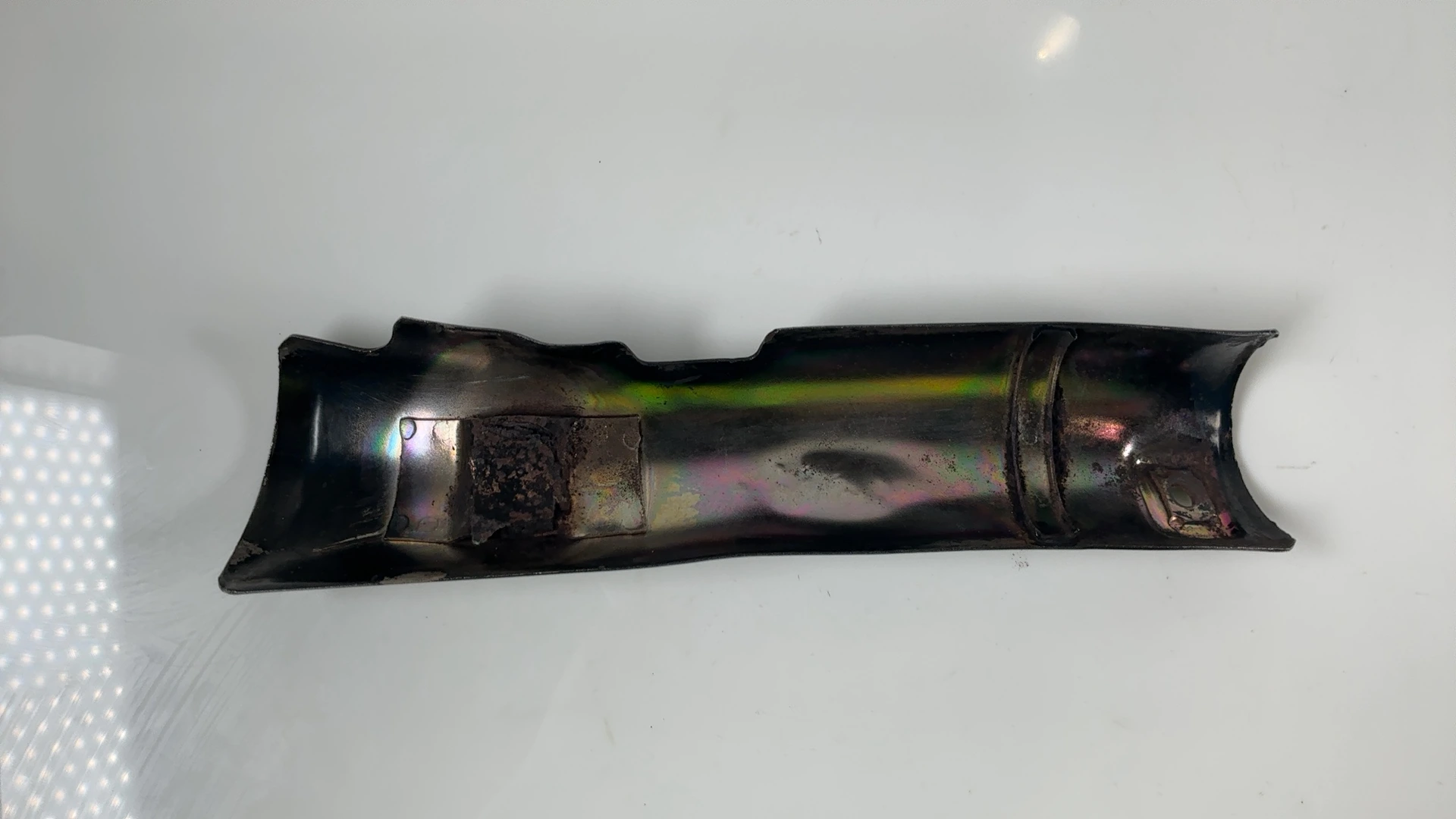 Kawasaki GTR1000 ZG1000 Exhaust Heat Shield 1986-2006 OEM 49107-1058 KHI 1058 - Image 2