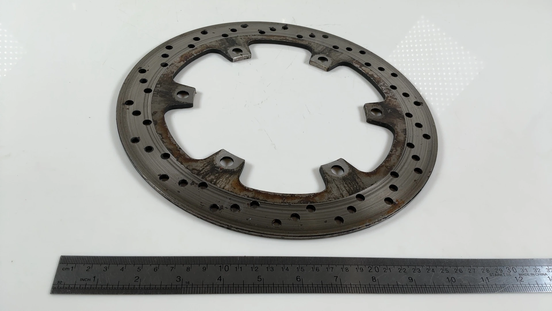 Moto Guzzi Norge 1200 GT 1200cc Rear Brake Disc Rotor 2013 2014 OEM 85227R - Image 5
