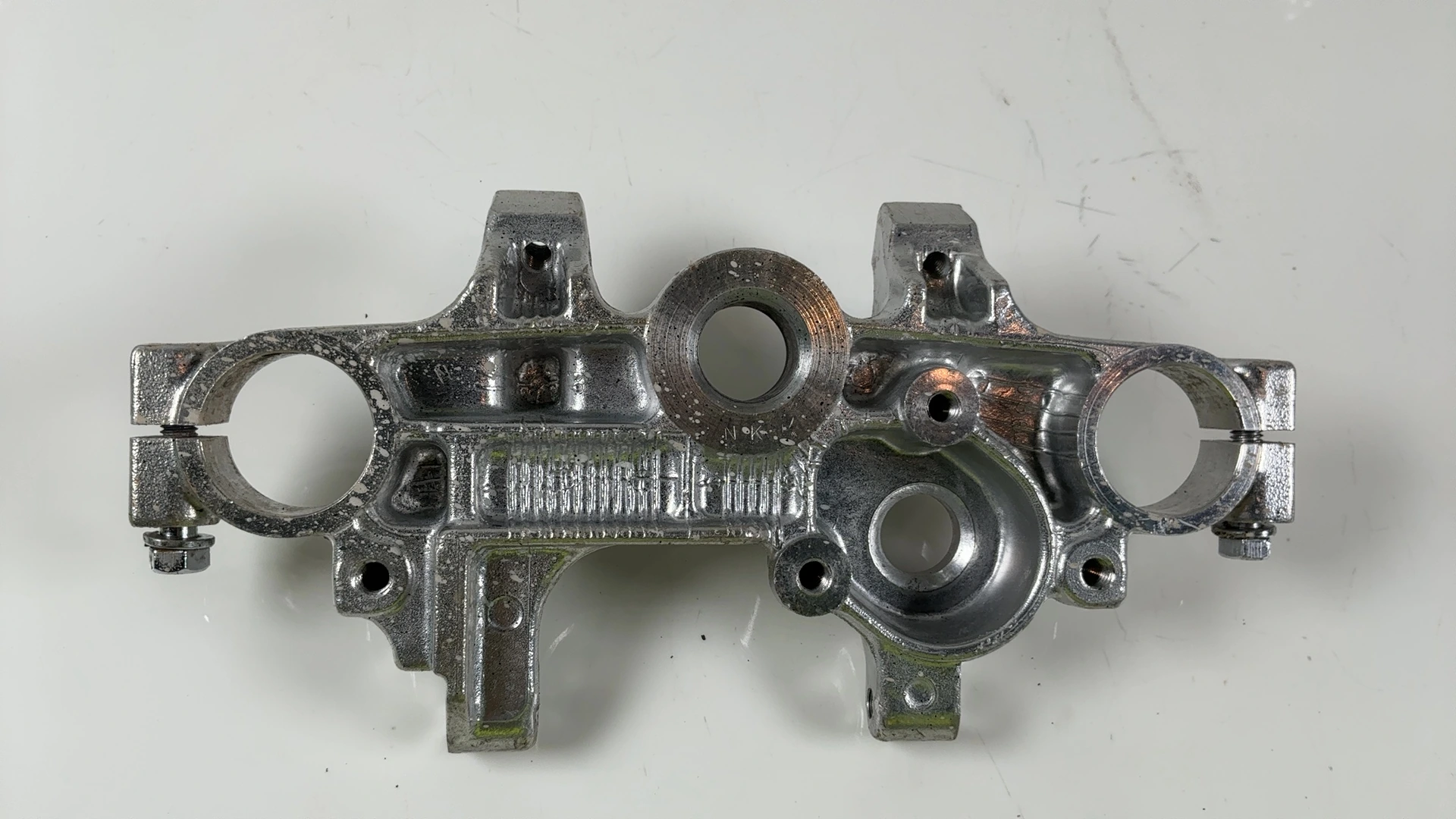 Kawasaki 454 LTD EN450 450cc Upper Fork Bridge Yoke 1985-1990 OEM 44039-1117 - Image 6