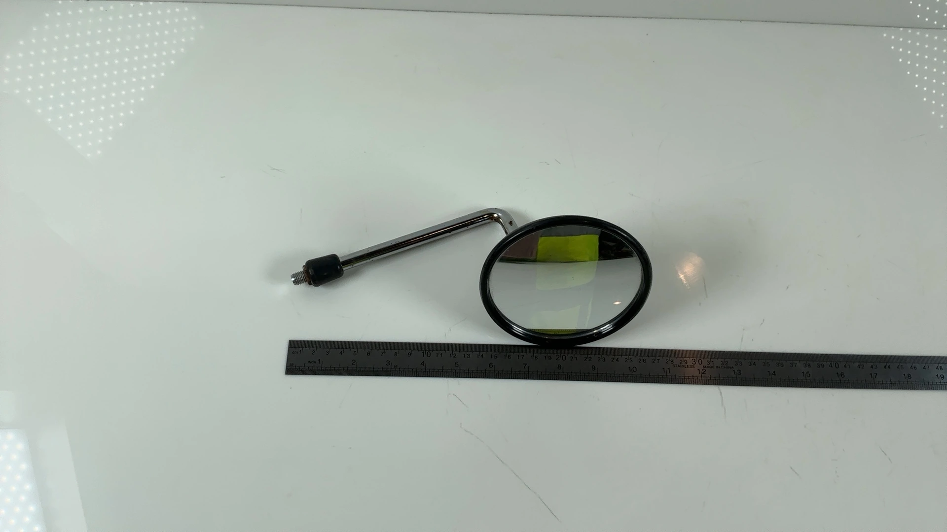 Yamaha XS650 XS750 XS1100 Left Side Rearview Mirror 1976-1983 OEM 1J7-26290 - Image 3