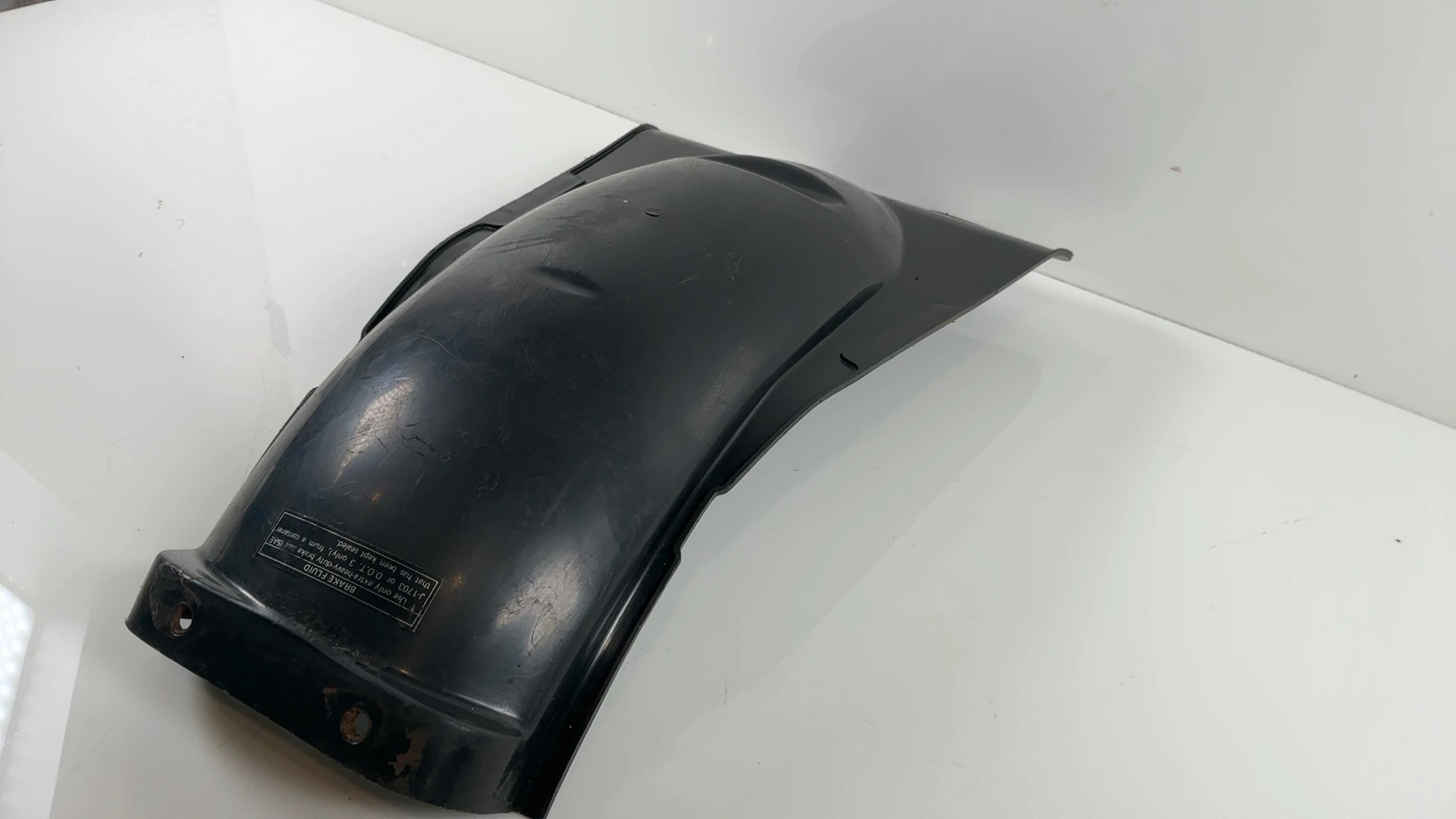 Kawasaki KZ1000ST KZ1000 E Rear Inner Fender Splash Guard 1979-80 OEM 35019-1011 - Image 8