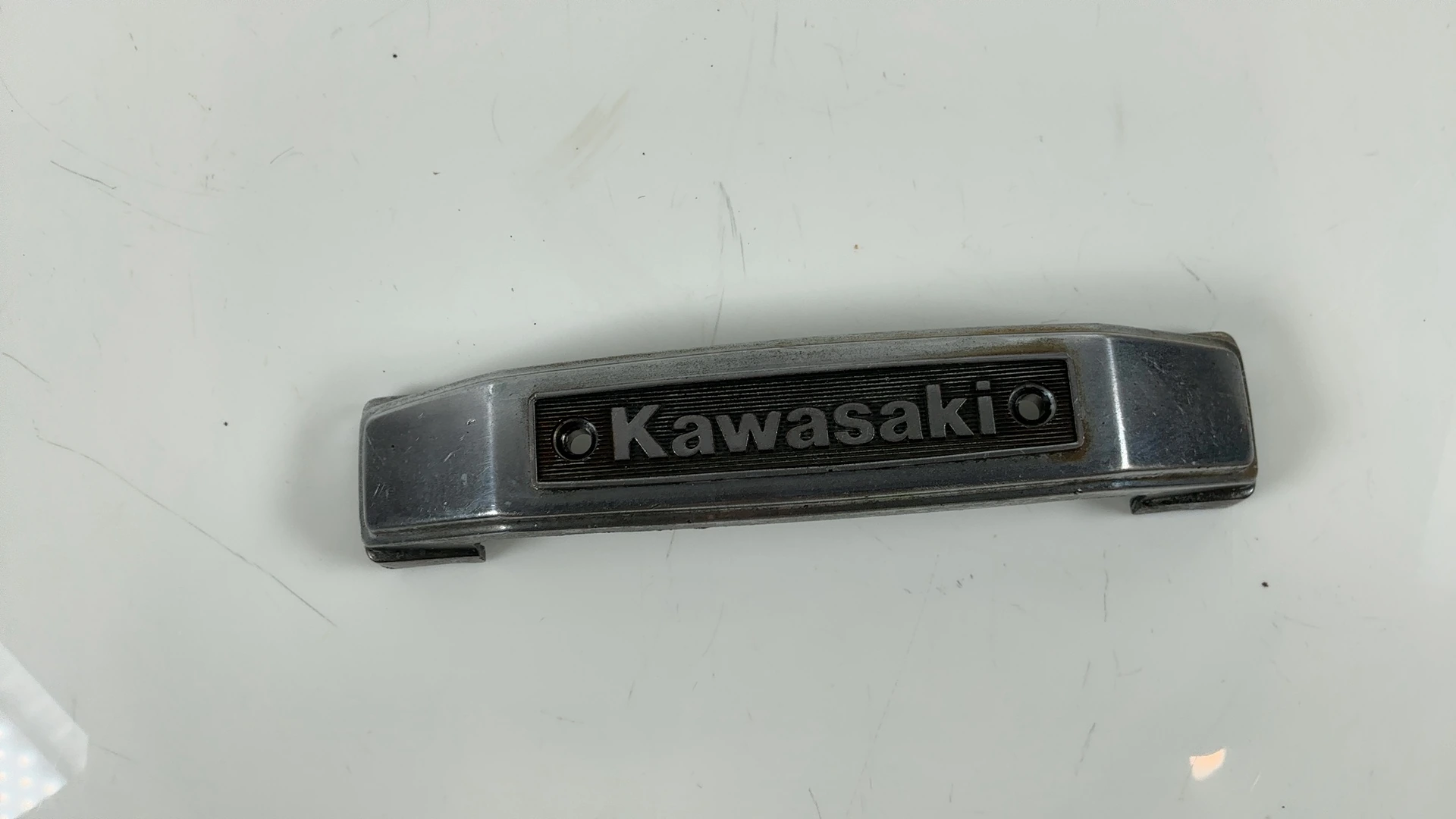 Kawasaki KZ750 H LTD 750cc Front Fork Trim Cover Emblem 1980 1981 OEM 44033-1042 - Image 2