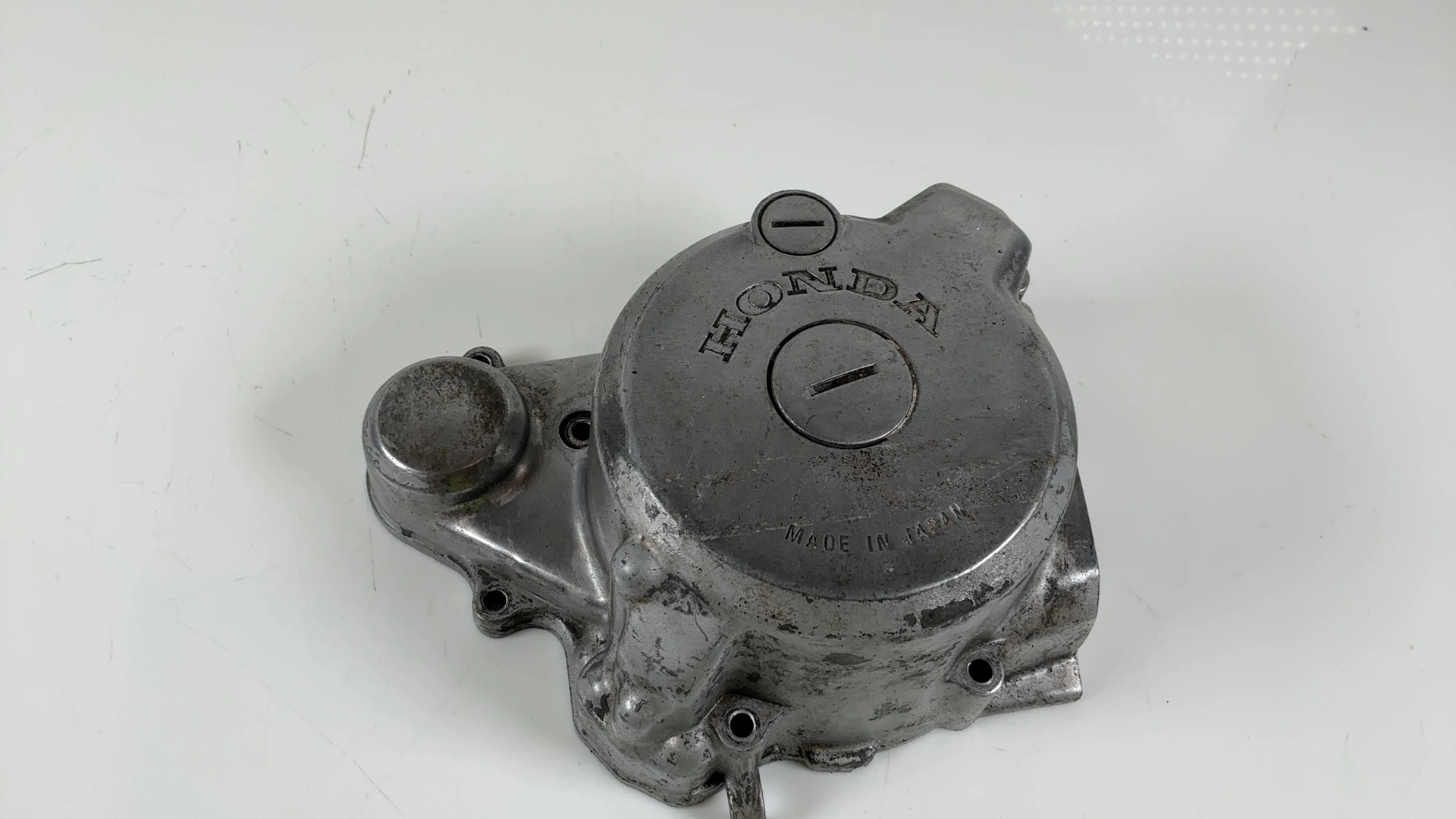 Honda Rebel 250 CMX250 250cc Engine Left Stator Cover 1985 OEM 11341-KB4-700 - Image 3