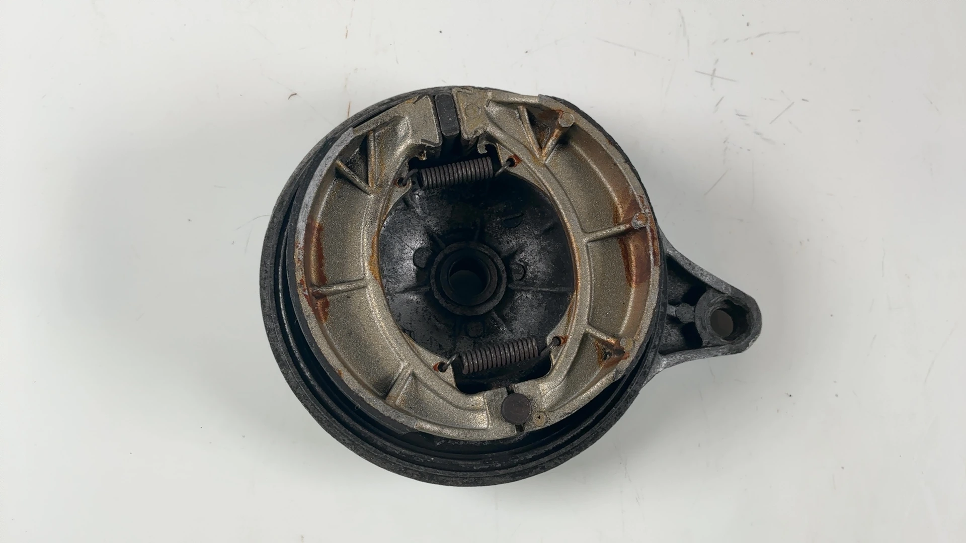 Suzuki RG125 Gamma 125 Rear Brake Plate Hub Drum 1984 1985 OEM 64210-12C00 - Image 7