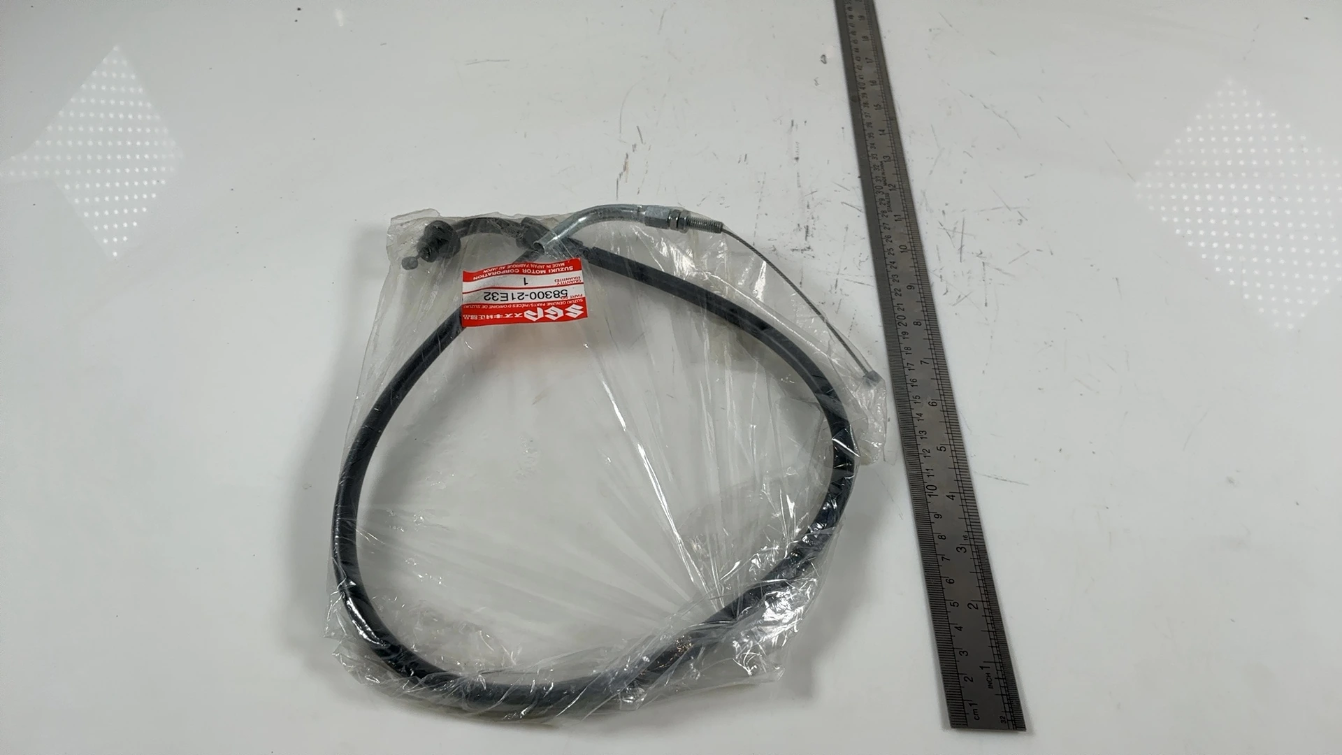 Suzuki RF400R RF400 400cc Throttle Cable 1993-1997 OEM 58300-21E32 - Image 3