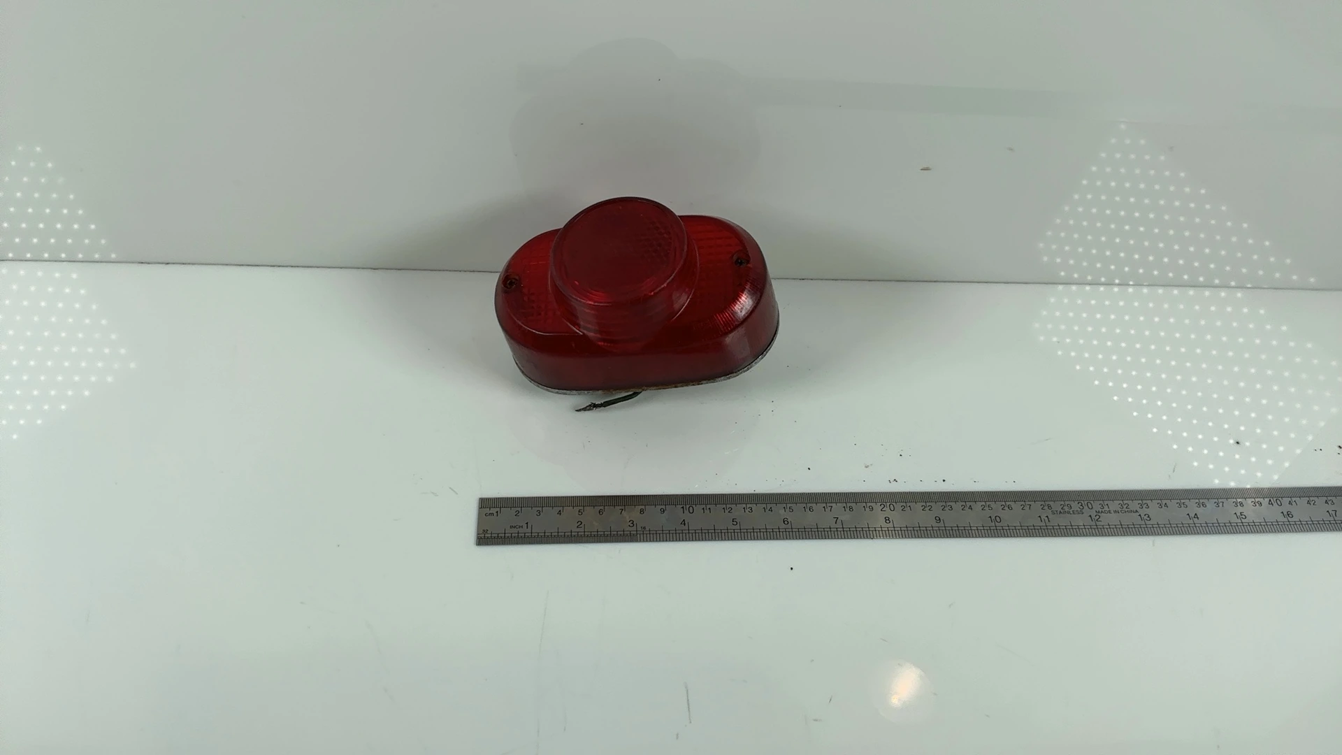 Honda Super Cub C50 50cc Tail Light Brake Lens 1966-1971 OEM 33701-041-671 - Image 7