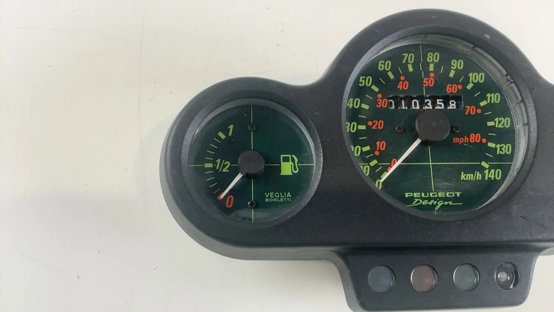 Peugeot Speedfight 1 100 CC Speedometer Gauge Cluster 1997-2000 OEM 738721 - Image 7