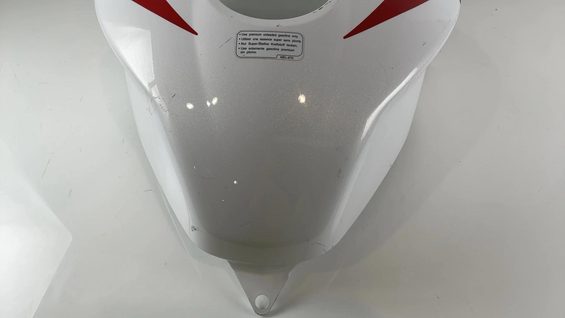 Honda CBR600RR PC40 600cc Fuel Tank Cover 2007-2012 OEM 83150-MFJ-A40 - Image 7