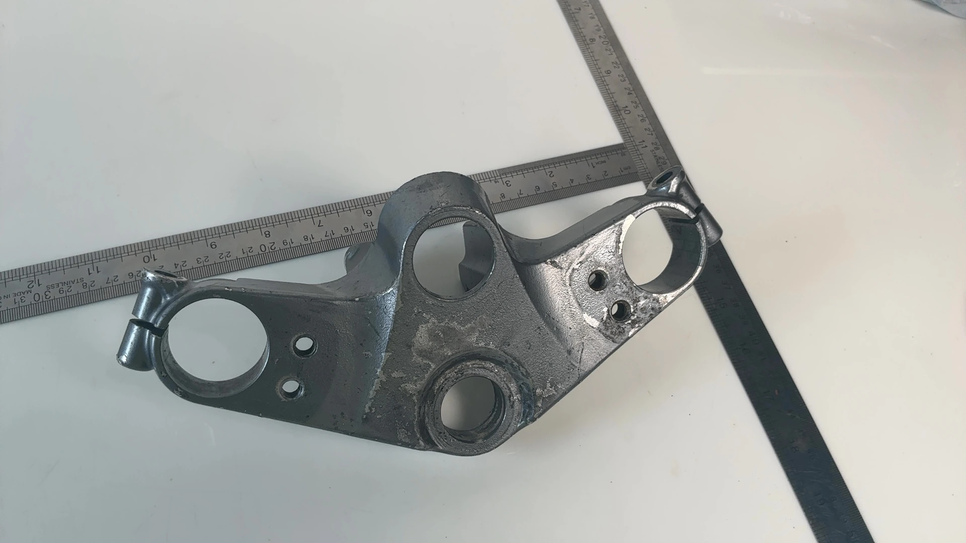Kawasaki ZZR250 EX250H Upper Triple Tree Fork Clamp 1990-2007 OEM 44039-1202-GD - Image 4