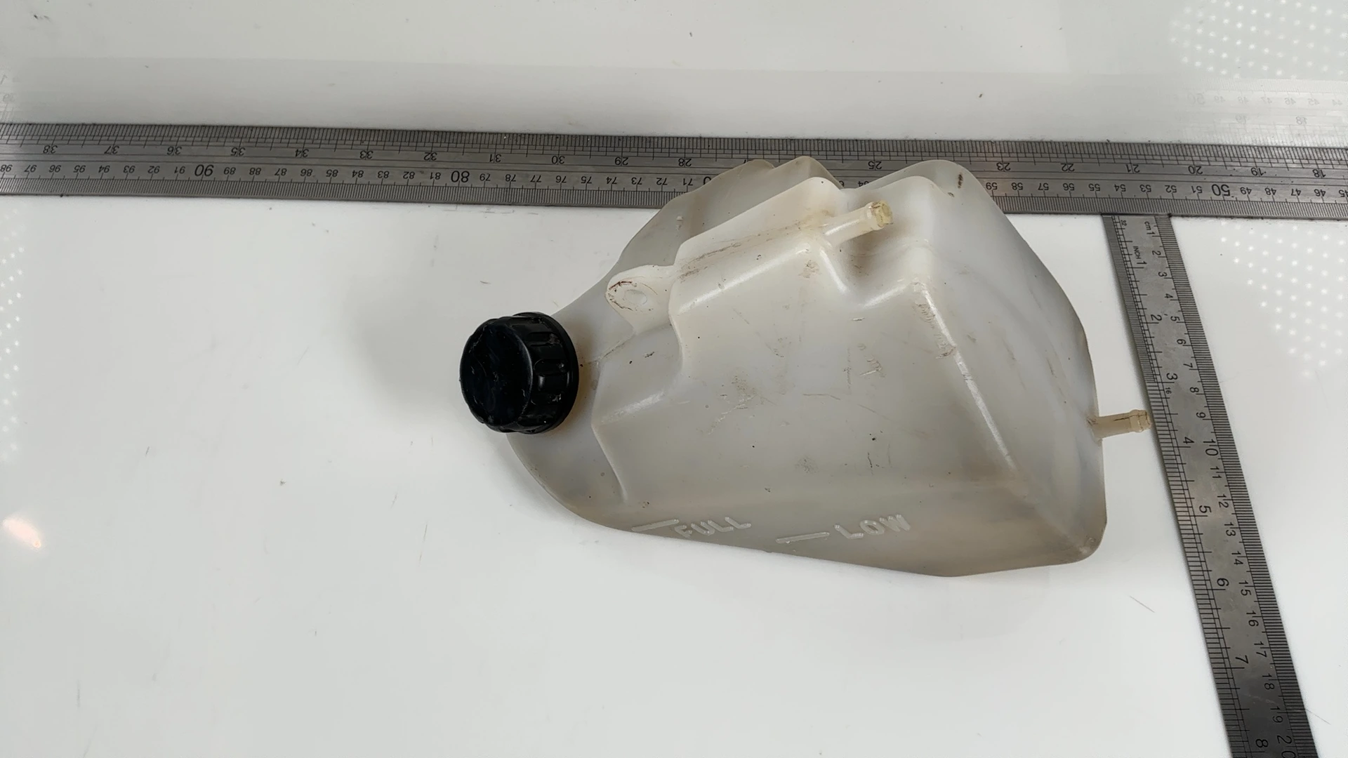 Kawasaki GPZ900R ZX900A 900 CC Coolant Reservoir Bottle 1984-1993 OEM 43078-1053 - Image 3