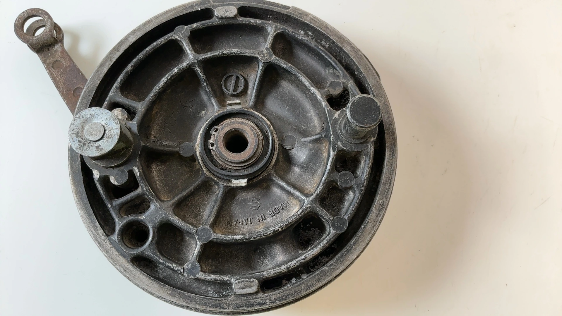 Suzuki TS250 TS 250 250cc Front Brake Backing Plate 1971-1977 OEM 54200-30823 - Image 6