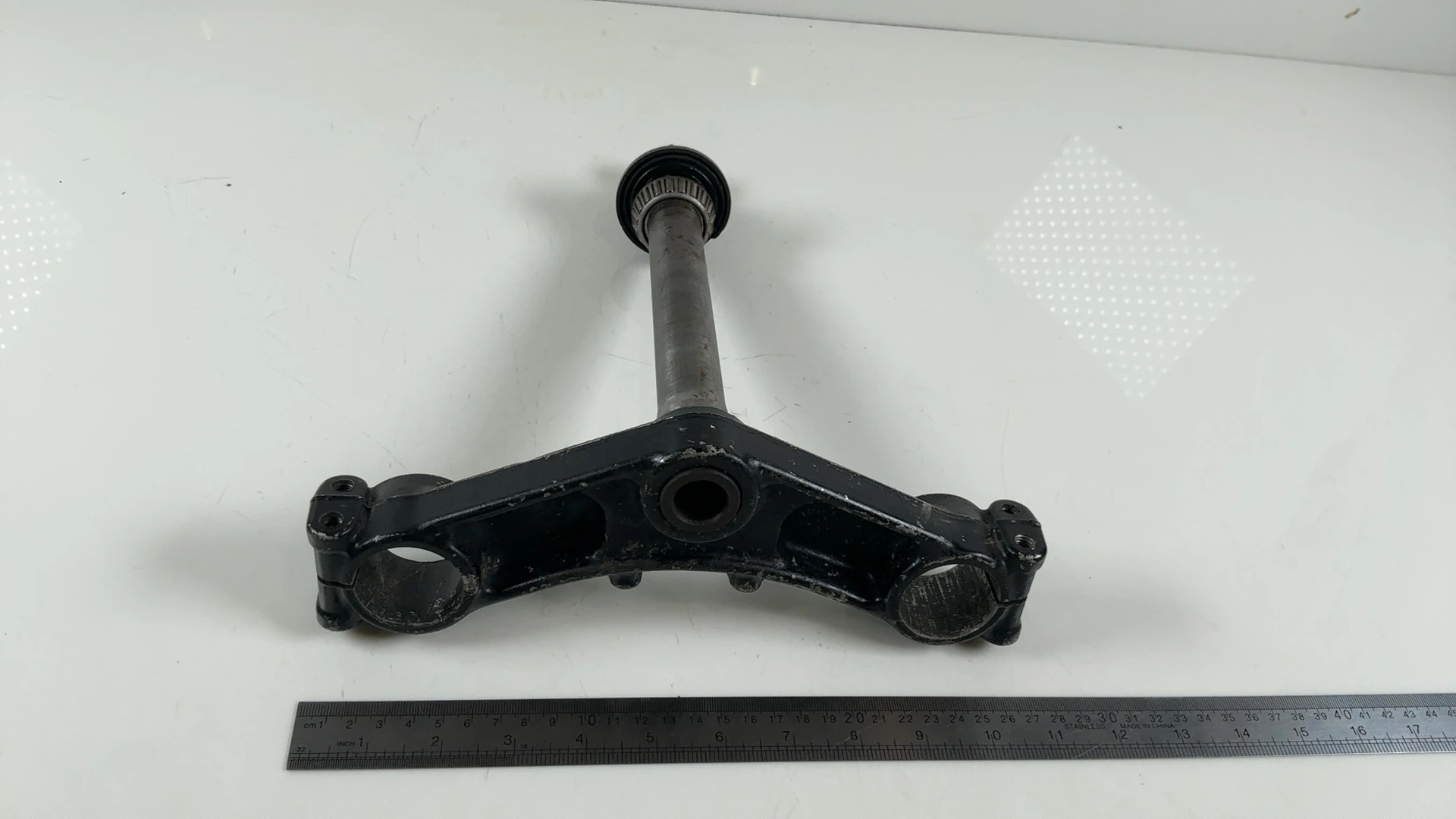 Kawasaki GPX750R ZX750F 750cc Lower Triple Tree Clamp 1987-1990 OEM 44037-1206 - Image 5
