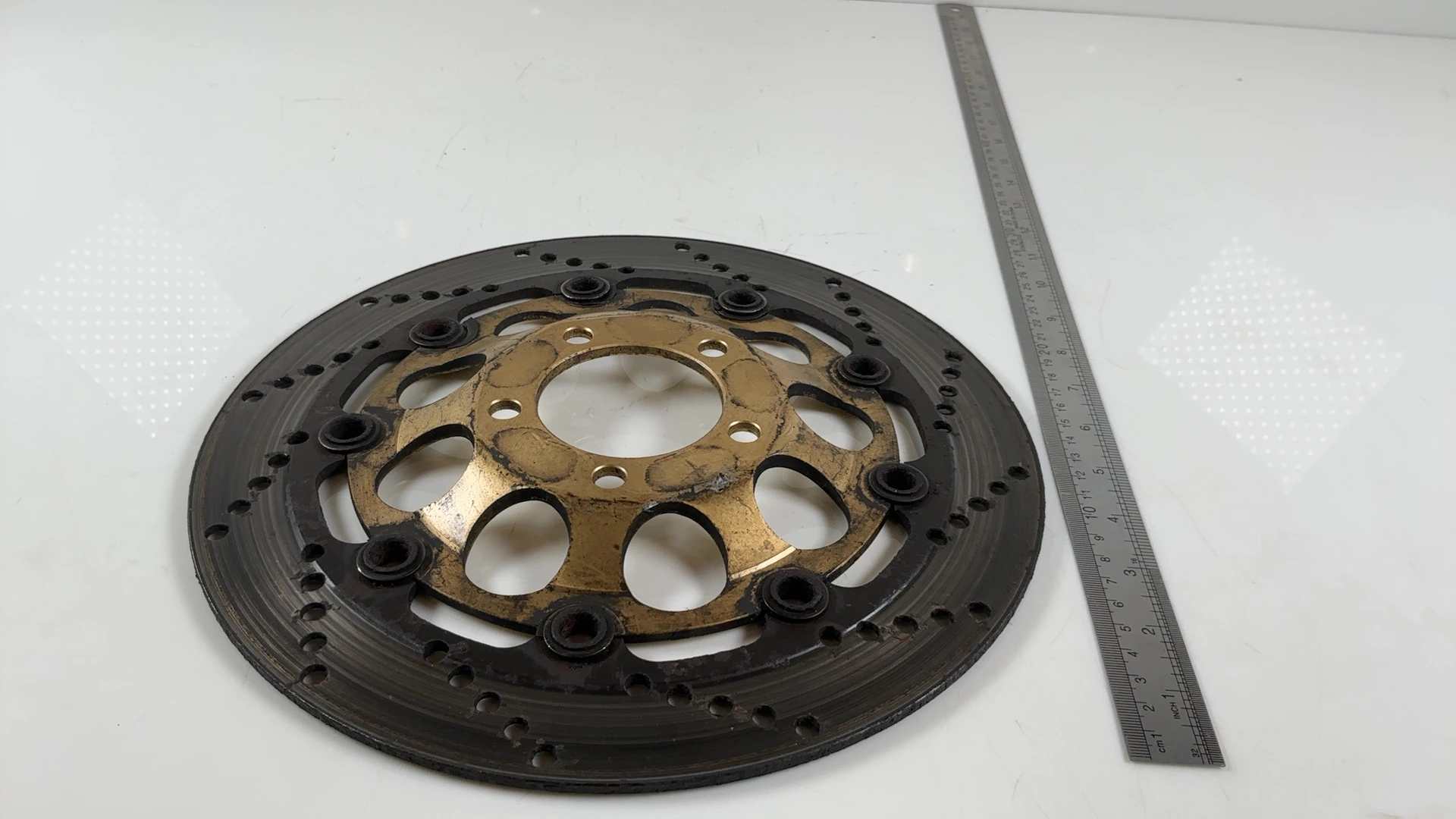 Suzuki RF600R RF600 600cc Front Brake Disc Rotor 1993-1997 OEM 59210-32C70 - Image 3