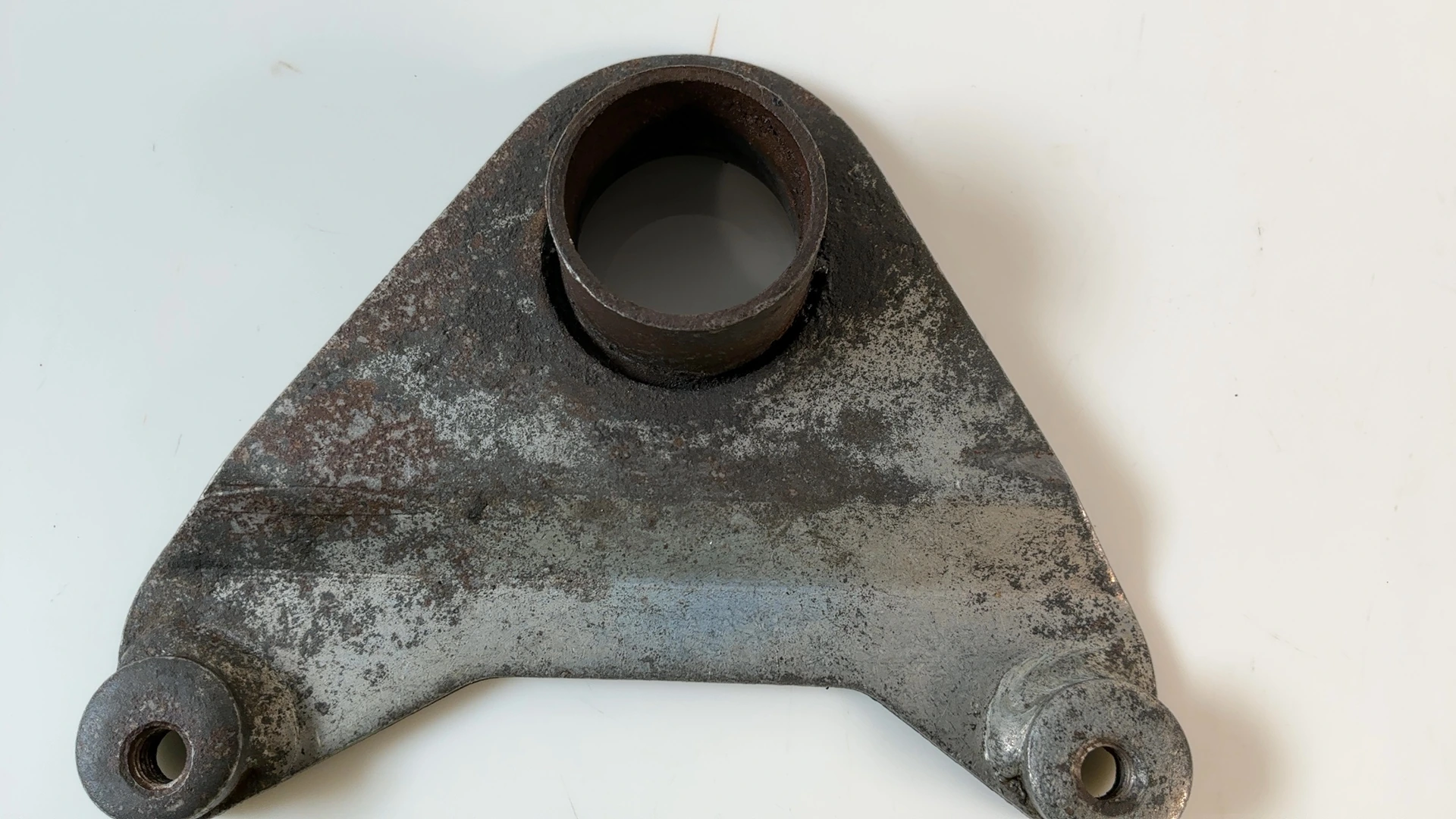 MZ TS250 TS 250 250cc Engine Mount Bracket Plate 1973-1976 OEM 22-21.246 - Image 5