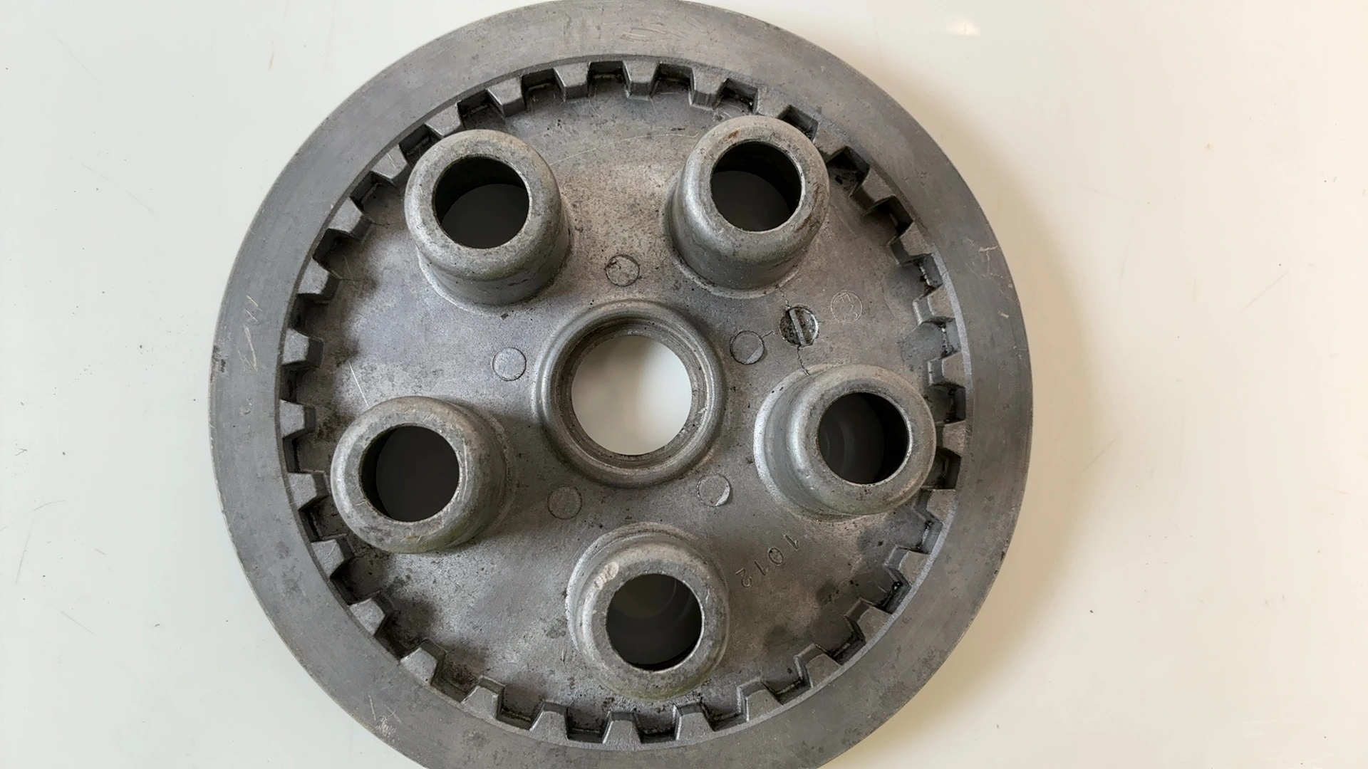 Kawasaki KX250 KX 250 Clutch Pressure Plate 1992-2000 OEM 13187-1012 - Image 6