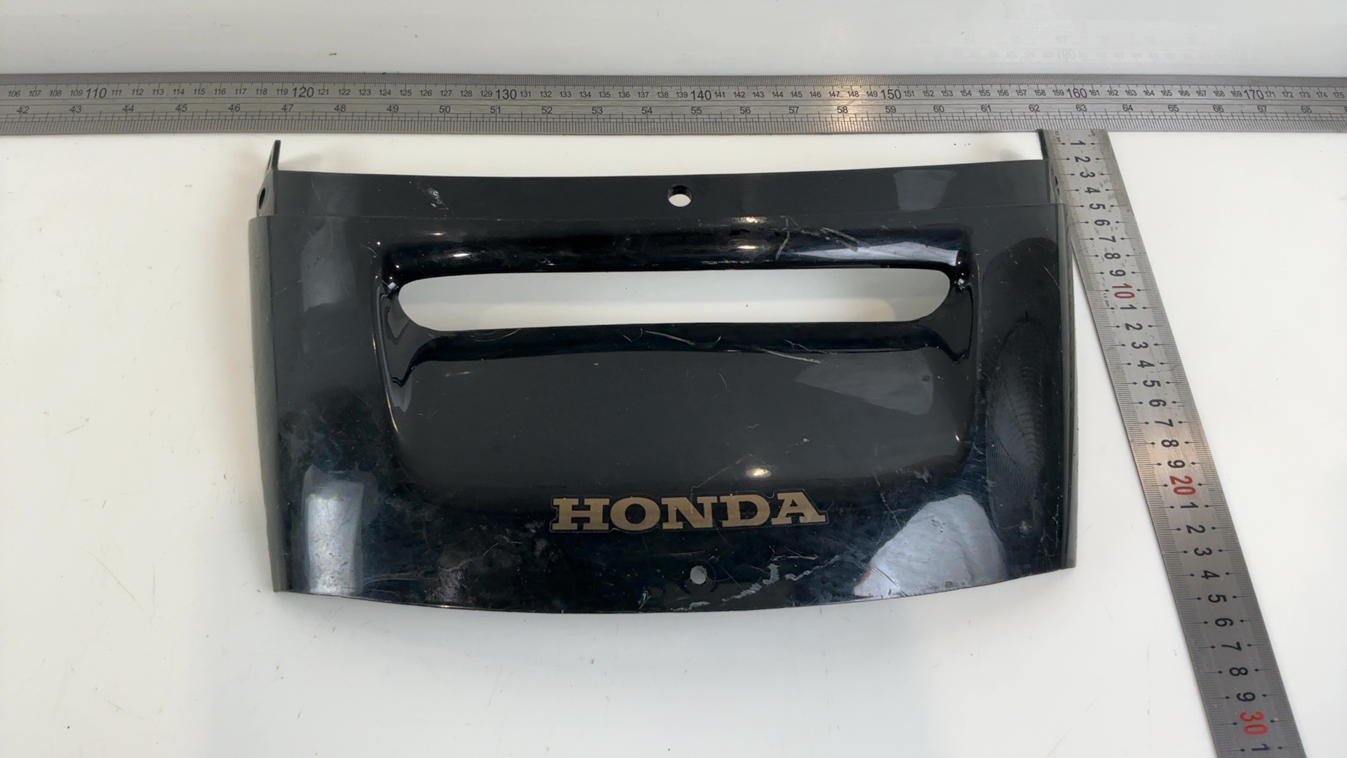 Honda ST1100 ST1100A Front Windshield Garnish Panel Trim 1991-02 64120-MT3A-0000 - Image 3