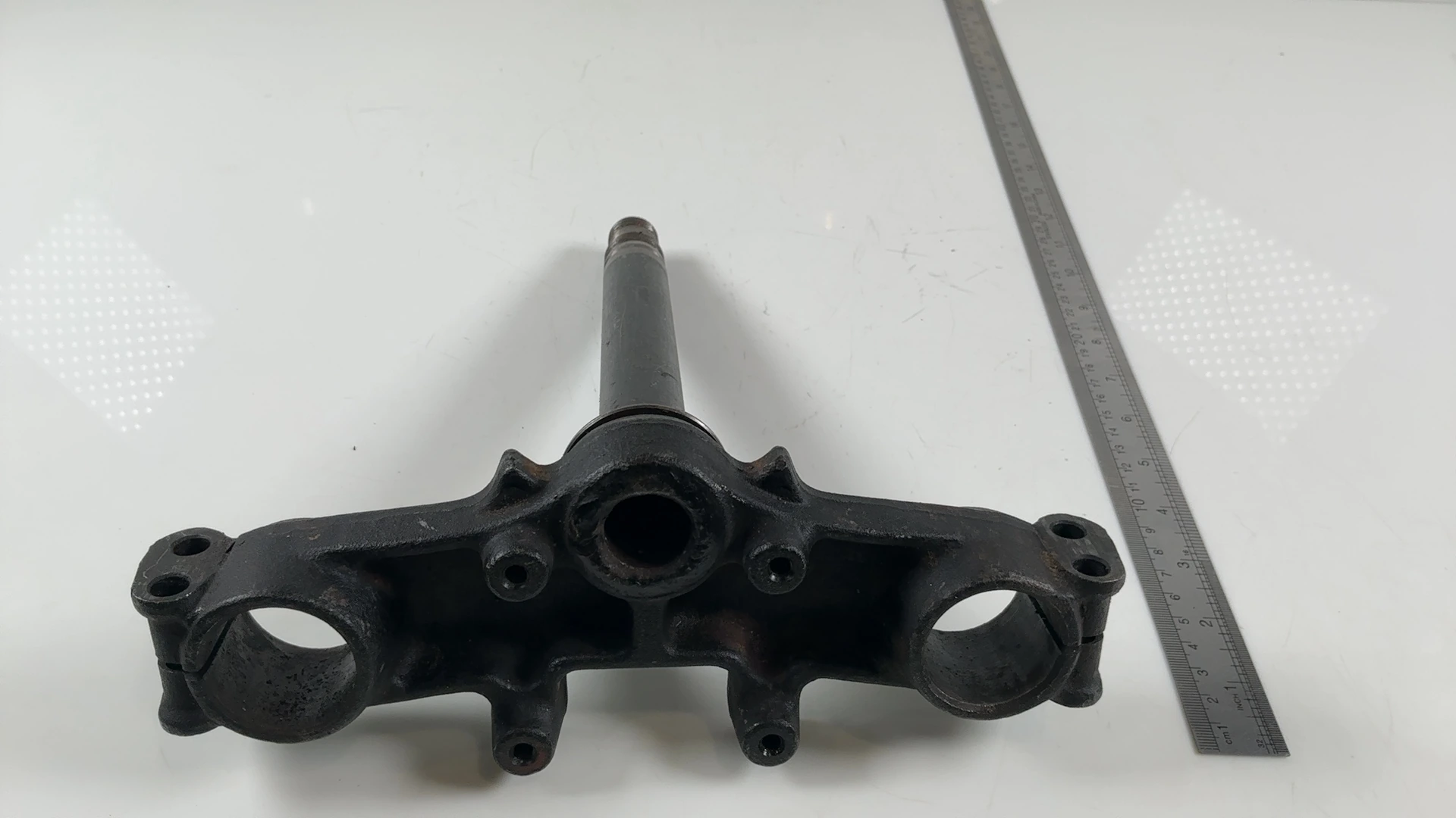 Kawasaki KMX 125 MX125A 125cc Lower Triple Clamp Tree 1986-2002 OEM 44037-1202 - Image 3