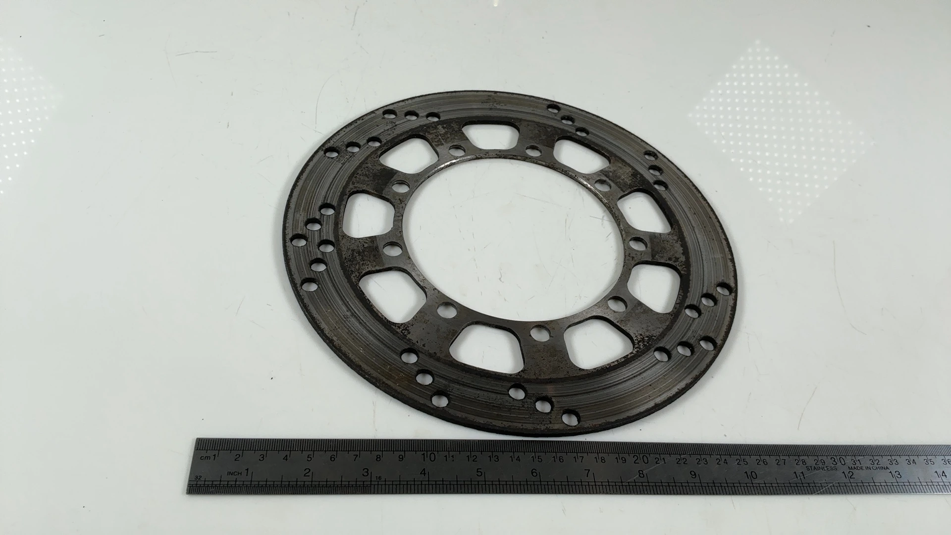 Kawasaki KLR650 KL650-A 650cc Front Brake Rotor 1987-2007 OEM 41080-1178 - Image 5