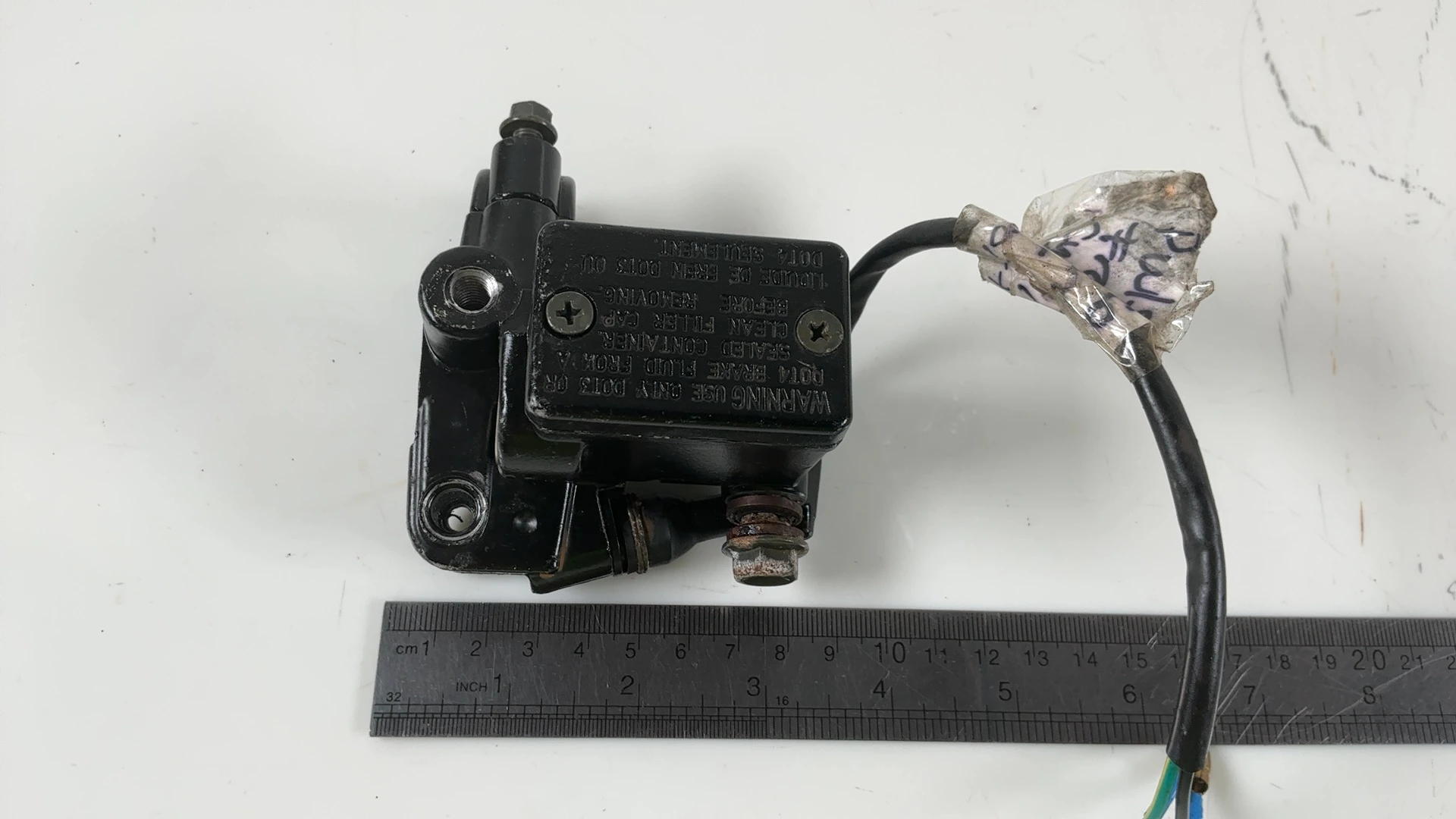 Pulse Scout 50cc Front Brake Master Cylinder 2011 2014 OEM AU-JB - Image 5