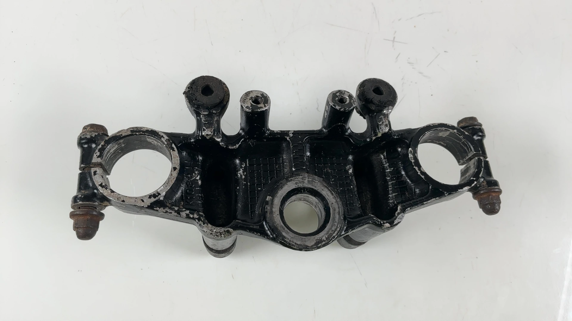 Kawasaki KMX 125 KMX125-B 125cc Upper Fork Bridge Yoke 1986-2002 OEM 44039-1290 - Image 6
