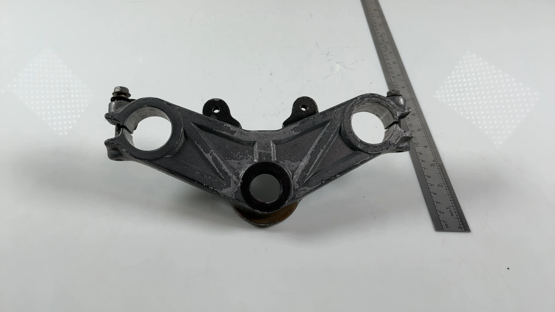 Honda NSR 125 JC22 125cc Upper Fork Bridge Yoke 1988-2001 OEM 53230-KY4-900 - Image 3