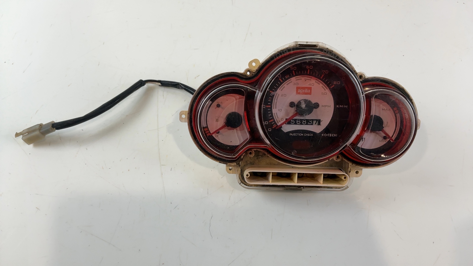 Aprilia SR50 Ditech 50CC Speedometer Gauge Instrument Cluster 2000-04 AP8224484 - Image 6