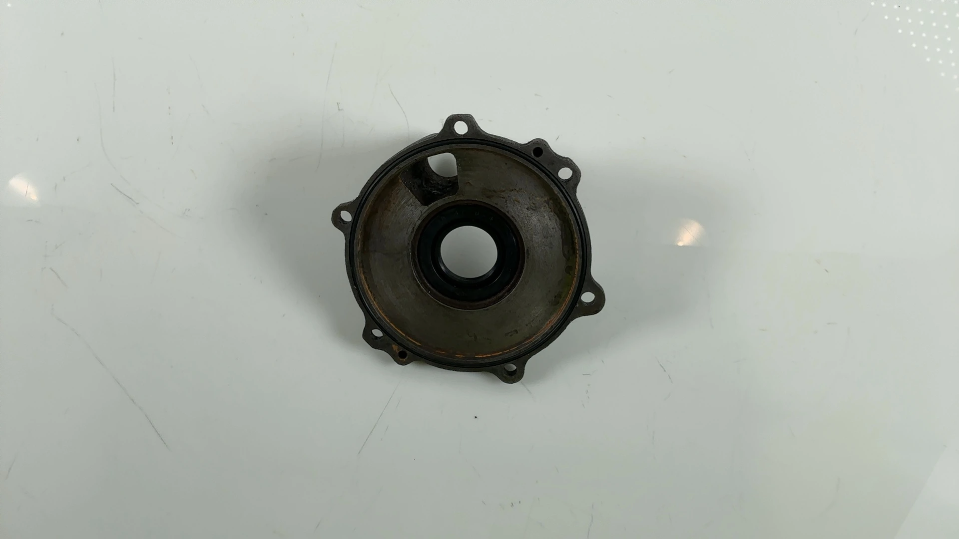 Yamaha L2 Super YB100 Engine Rotary Valve Intake Cover 1976-81 OEM 2N3-13551-00 - Image 3