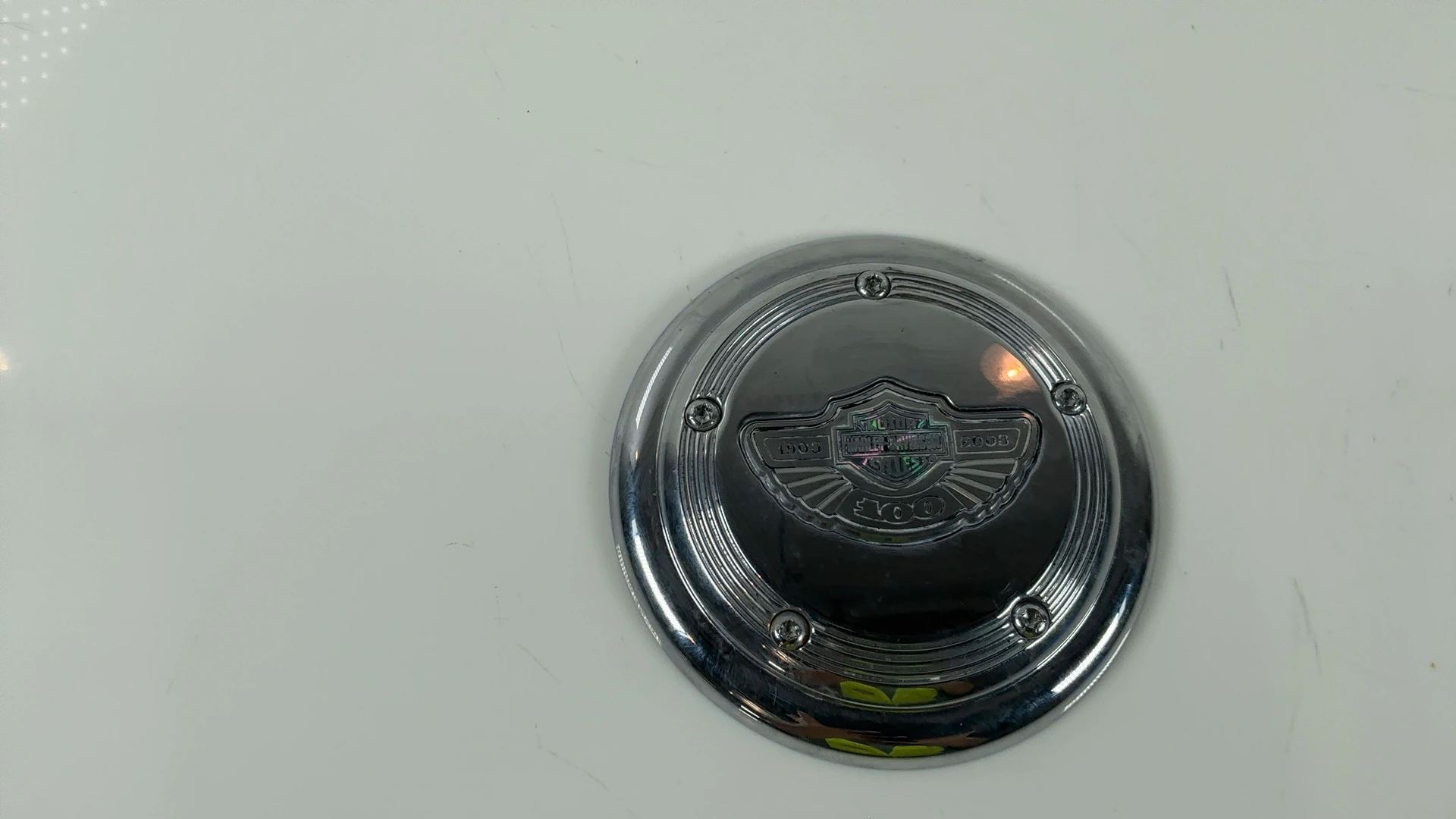 Harley Dyna Softail 1450 Air Cleaner Trim Cover 1999-08 100th Anniv OEM 29019-03