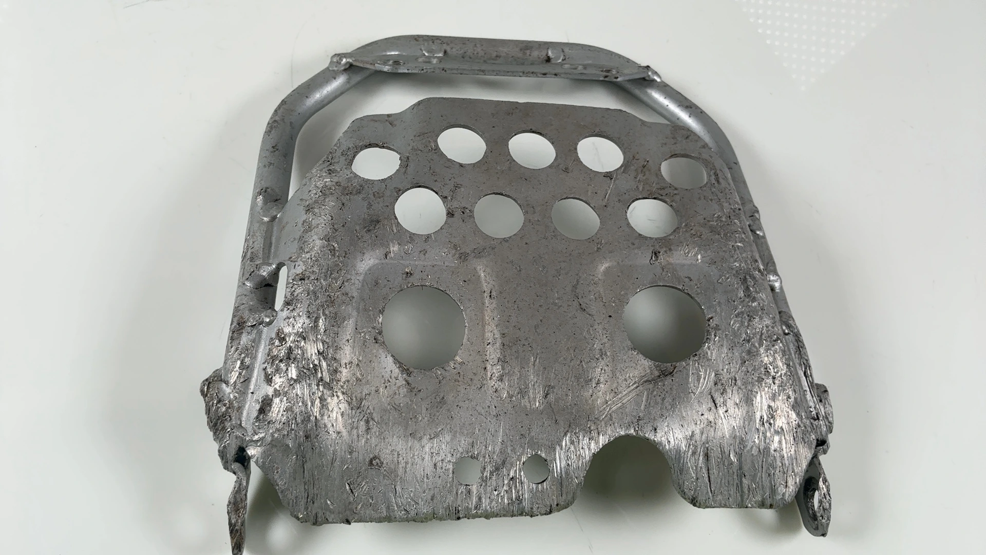 Suzuki DR350 DR350SE 350cc Engine Skid Plate Guard 1990-1999 OEM 42510-14D10-13L - Image 7