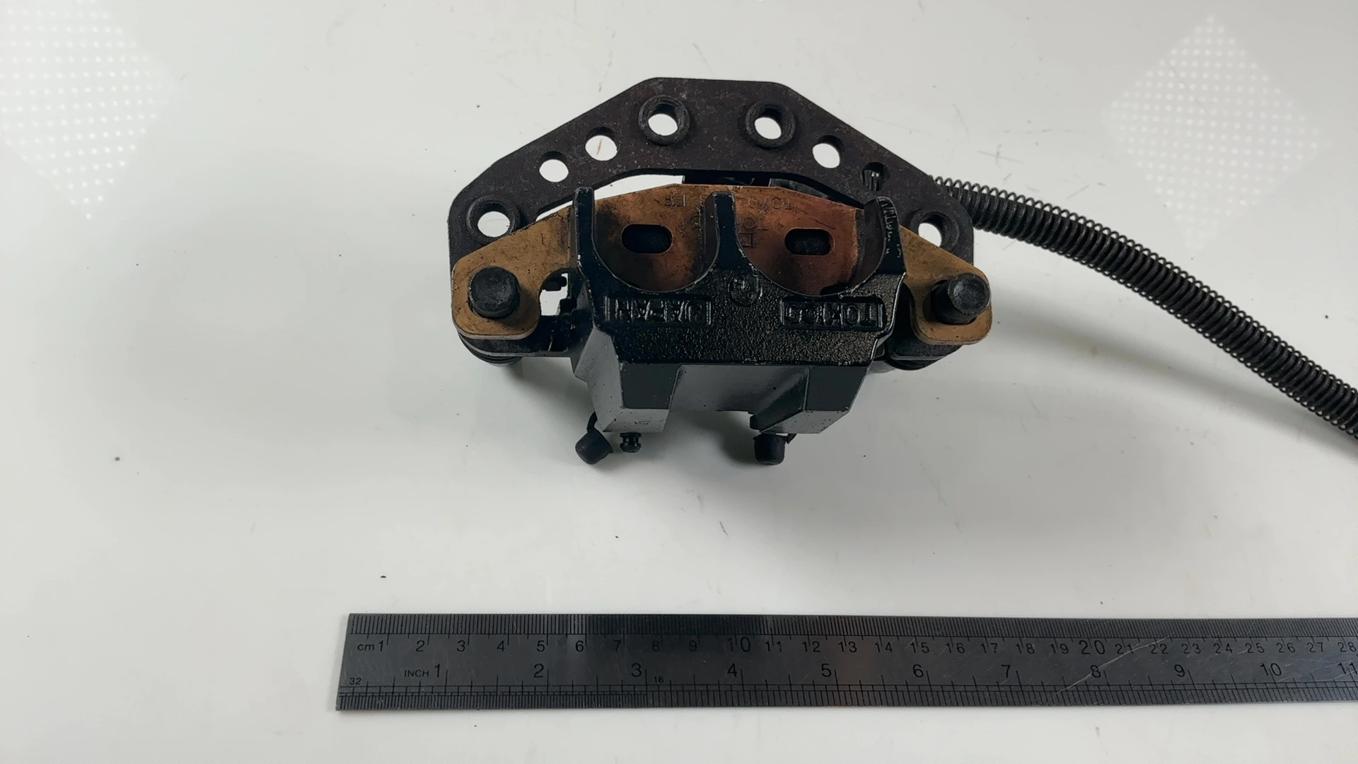 Kawasaki Zephyr ZR1100 A1 1100cc Rear Brake Caliper 1991-1992 OEM 43041-1492 - Image 5