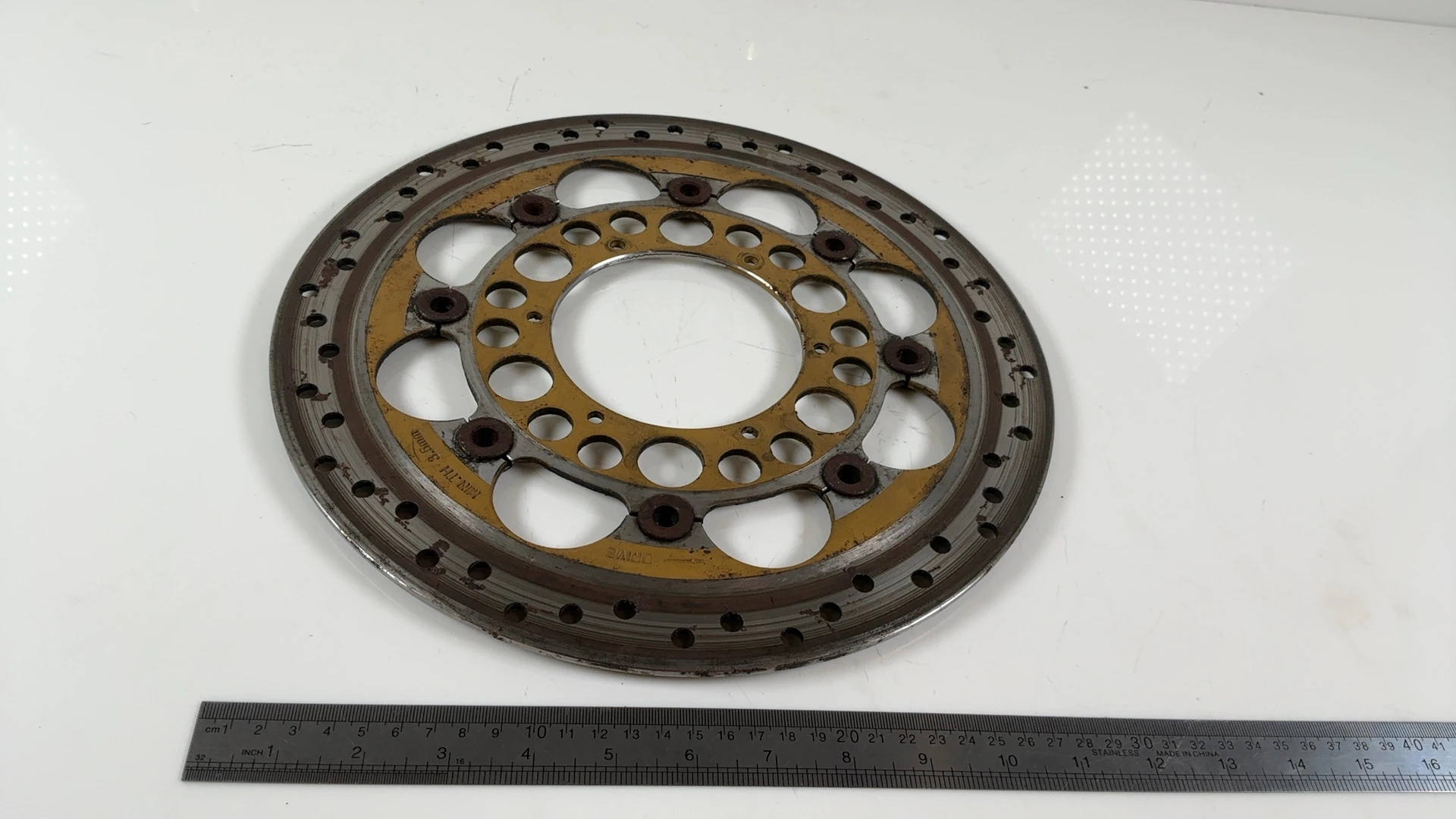 Honda NSR125 JC20 125cc Front Brake Disc Rotor 1988-1993 OEM 45251-KY4-900 - Image 5