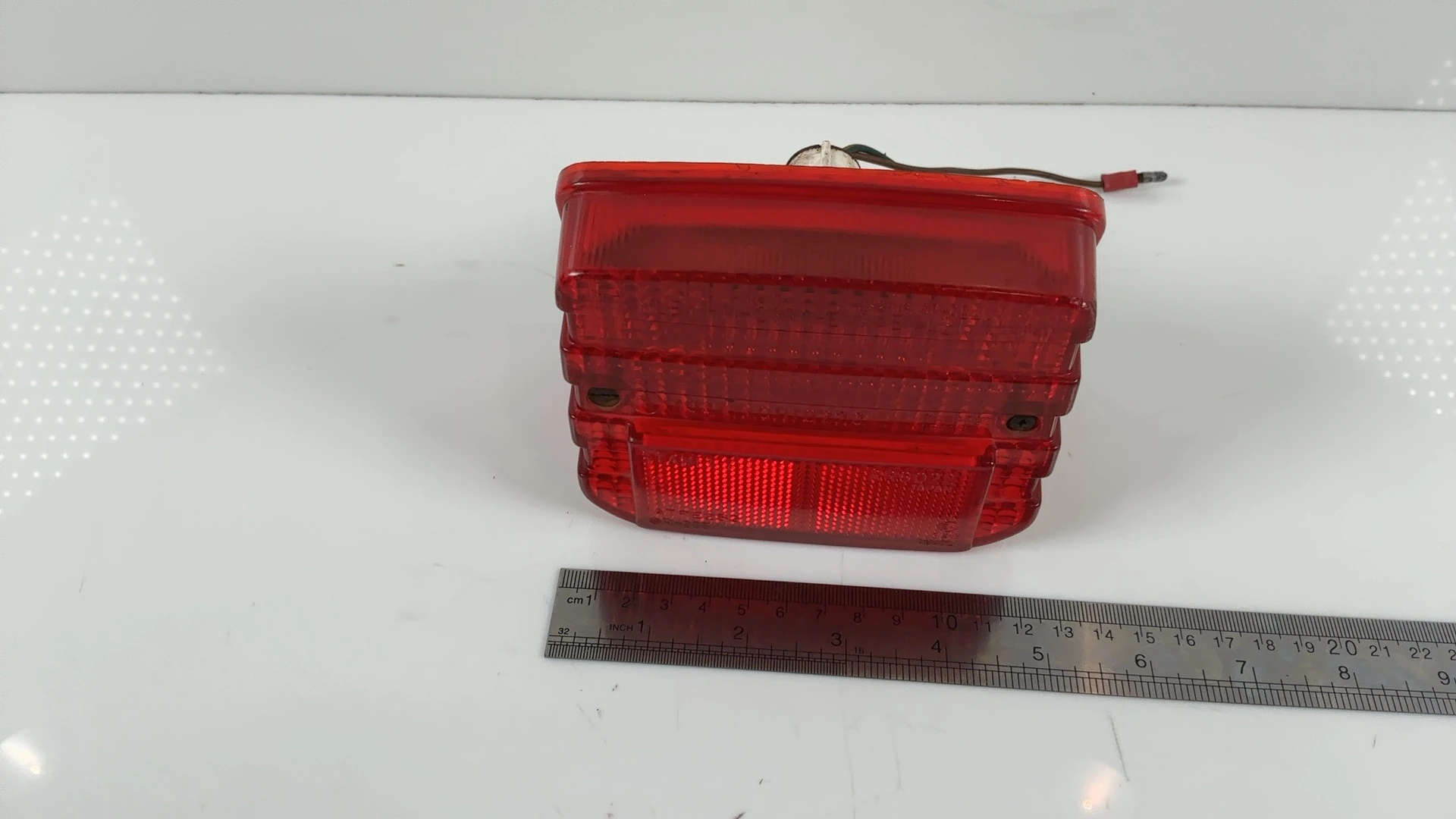 Honda H100 H100S 100cc Rear Brake Tail Light 1986 1987 OEM 33701-166-711 - Image 6