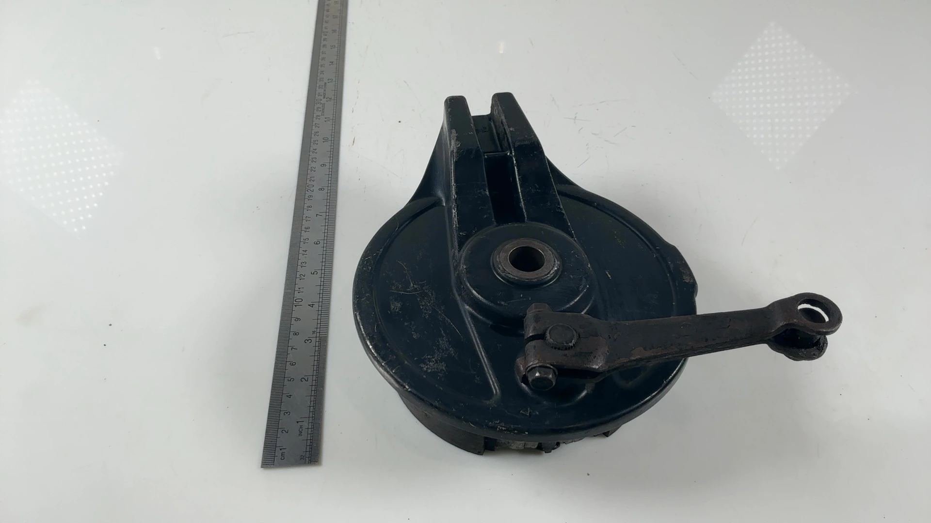 Honda VT250F MC08 250cc Rear Brake Backing Plate Panel 1982-83 OEM 43110-KE8-000 - Image 4