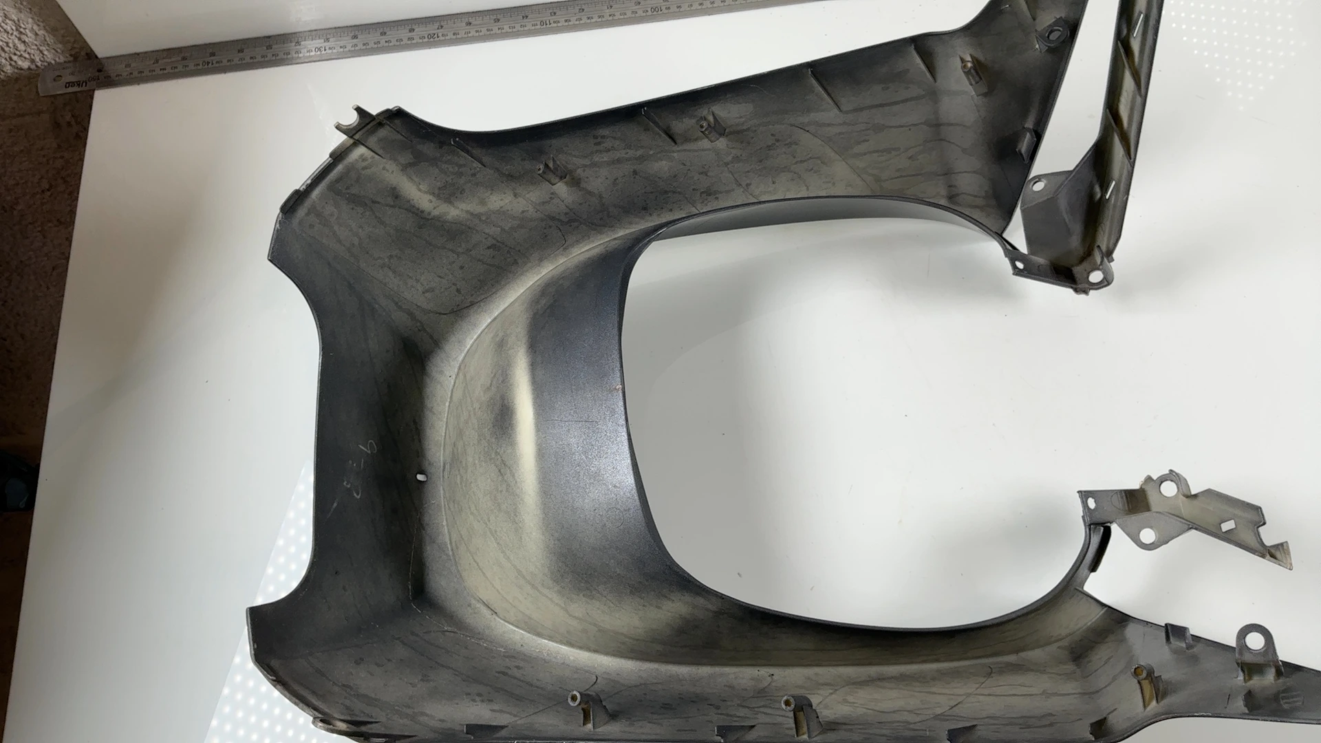 Honda Lead 100 SCV100 100cc Front Lower Fairing 2003-2007 OEM 64305-KRP-900ZD - Image 2