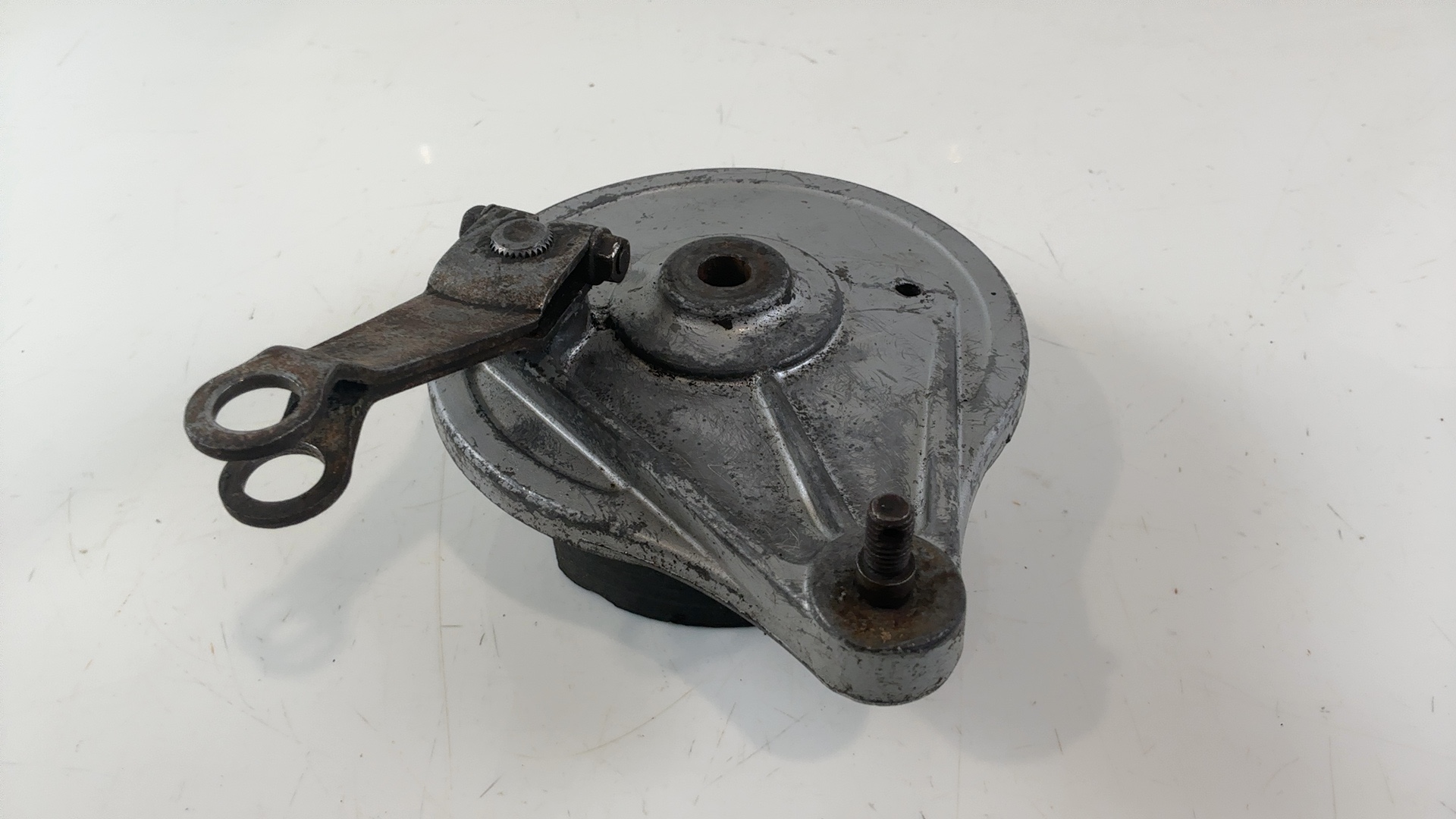 Honda XL125 XL 125cc Rear Brake Plate Panel 1974-1985 OEM 43100-365-670 - Image 5