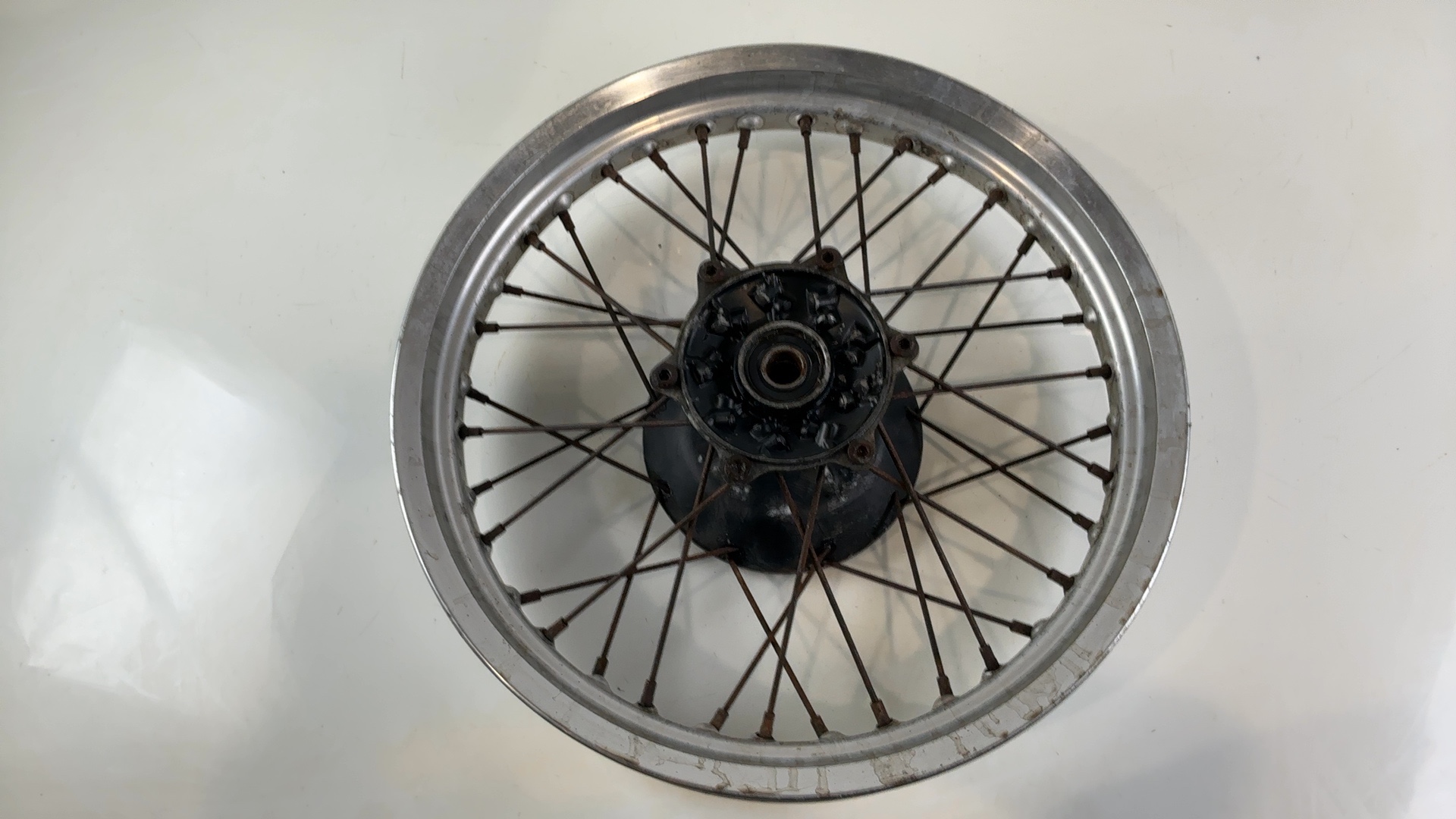 Kawasaki KLE 500 LE500A 500cc Rear Wheel Rim 1991-1996 OEM 41034-1154 - Image 5