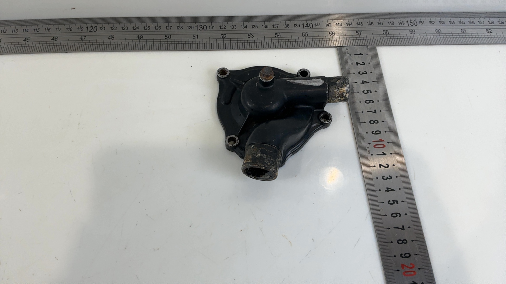 Kawasaki Eliminator ZL600A 600cc Water Pump Cover 1986 OEM 49044-1054 - Image 5