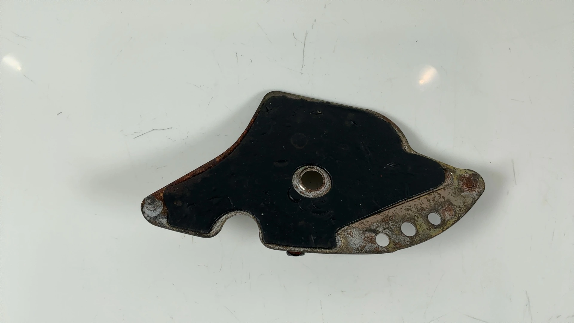 Honda Passport C70 70cc Muffler Silencer Plate 1982 1983 OEM 50385-GB4-000 - Image 4