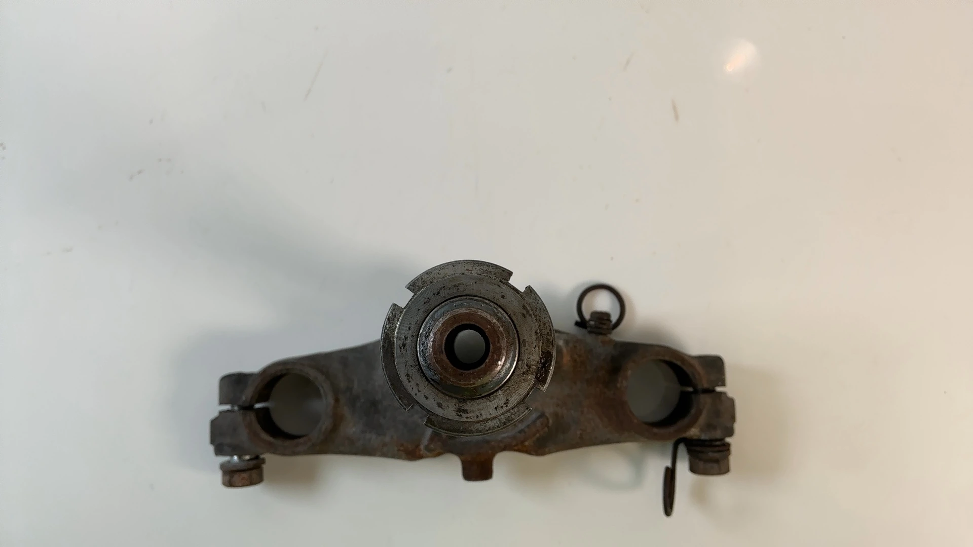 Suzuki TS125 TS125ER 123cc Lower Fork Bridge Yoke 1979-1981 OEM 51410-48500-291 - Image 4