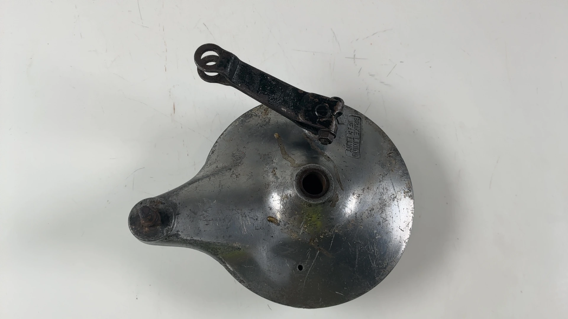 Suzuki RG125 Gamma 125 Rear Brake Plate Hub Drum 1984 1985 OEM 64210-12C00 - Image 6