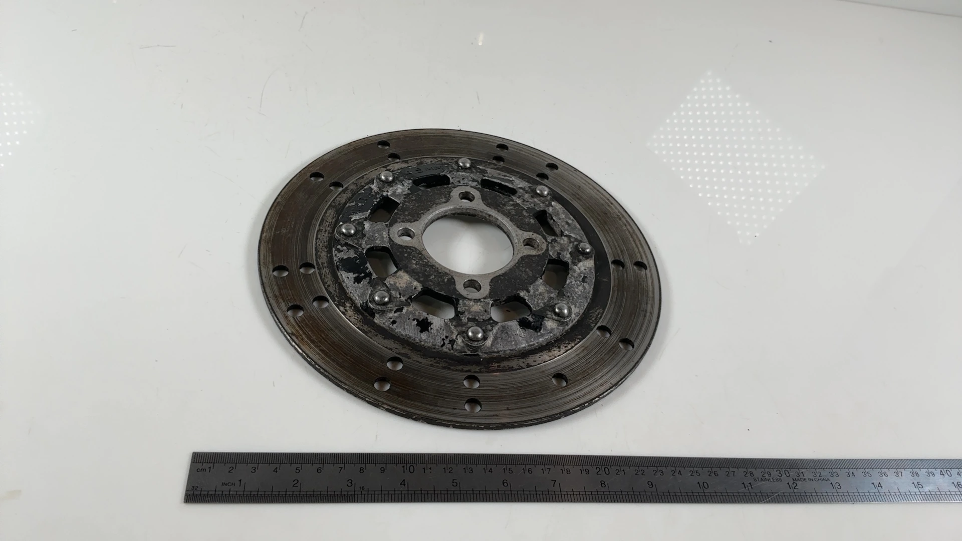 Kawasaki Z250FT Z250A 250cc Rear Brake Disc Rotor 1979-1982 OEM 41080-1013 - Image 5