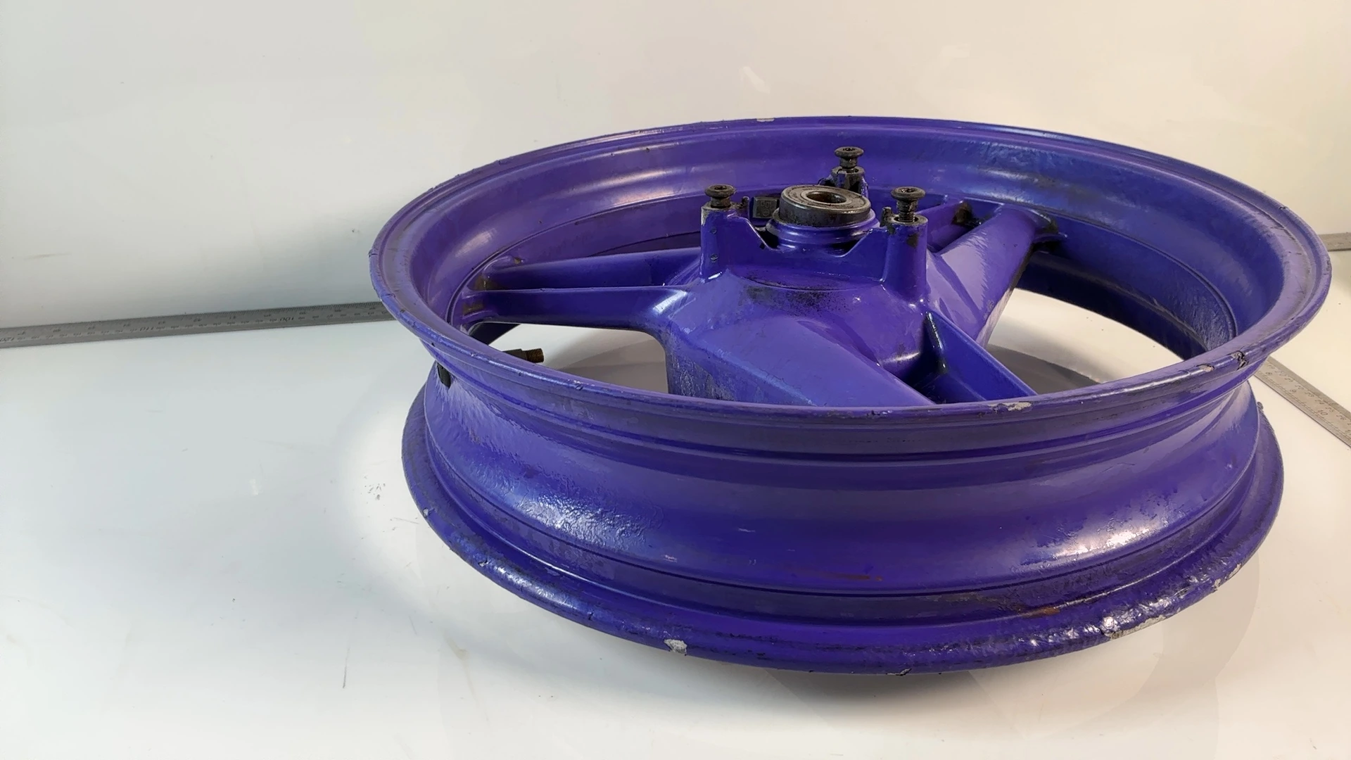 Honda CBR600 Hurricane F1 600cc Front Wheel Rim 1987-1990 OEM 44650-KT8-305ZA - Image 4